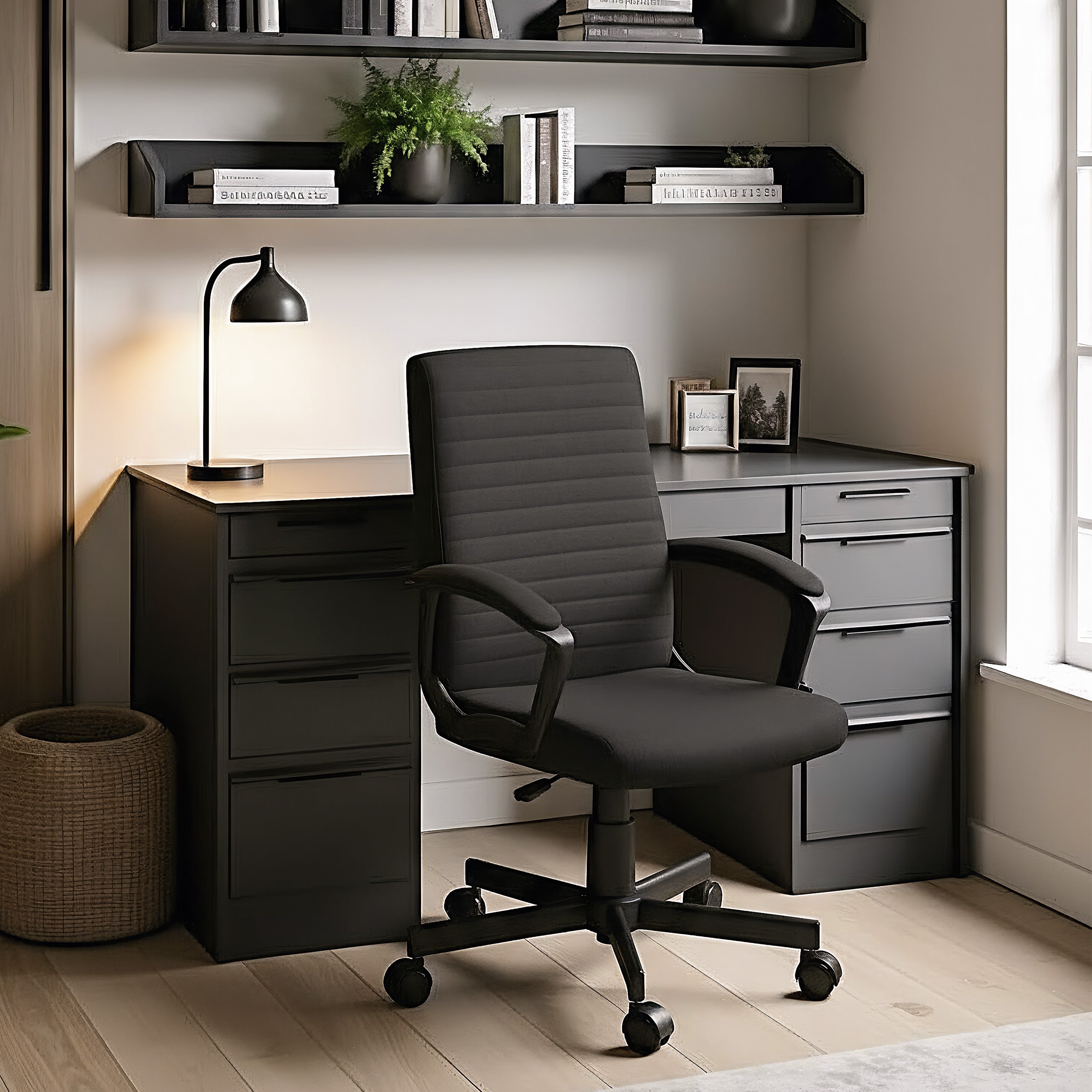 Mark Adler Boss 2.5 Black bureaustoel