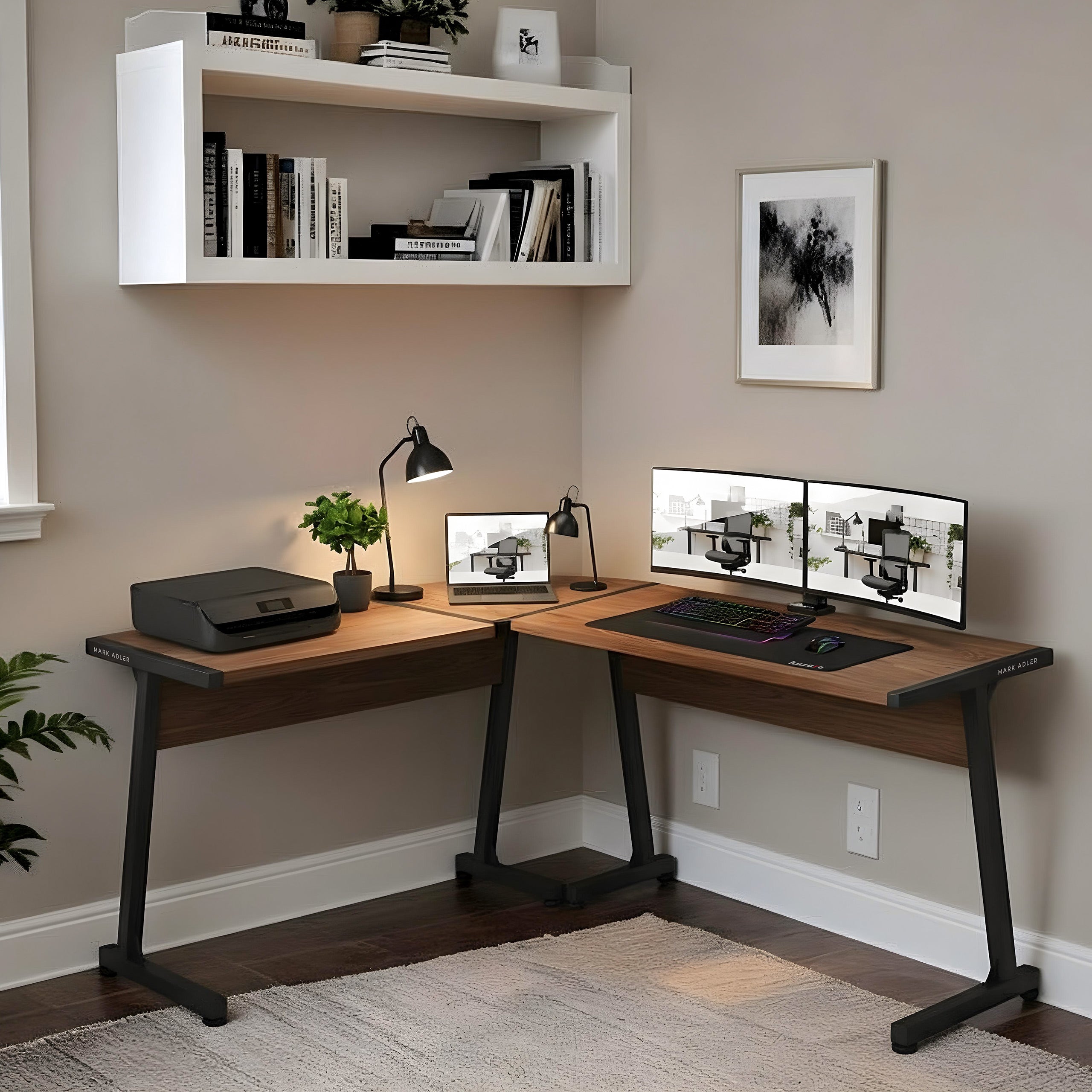 Bureau Mark Adler Leader 5.5, hoogte 147 cm