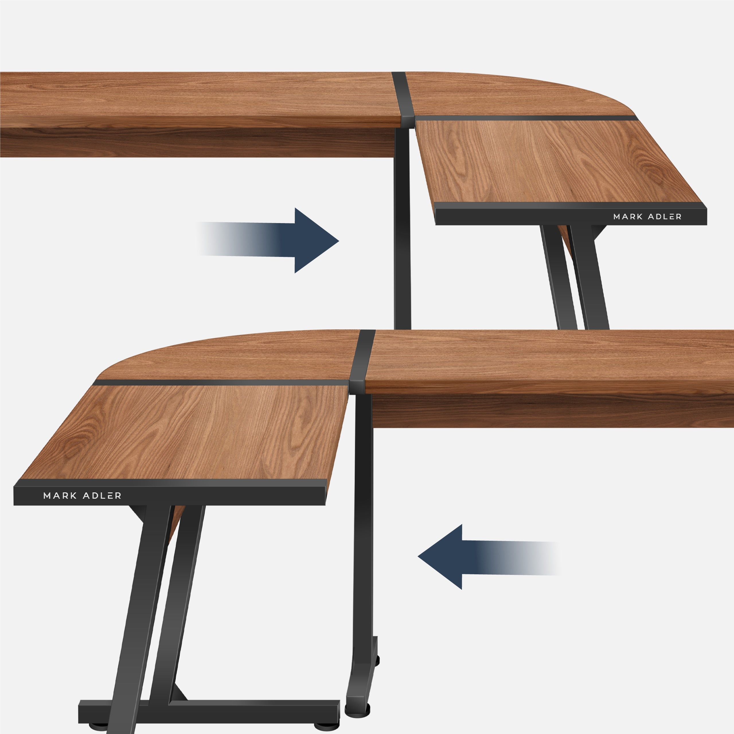 Bureau Mark Adler Leader 5.5, hoogte 147 cm