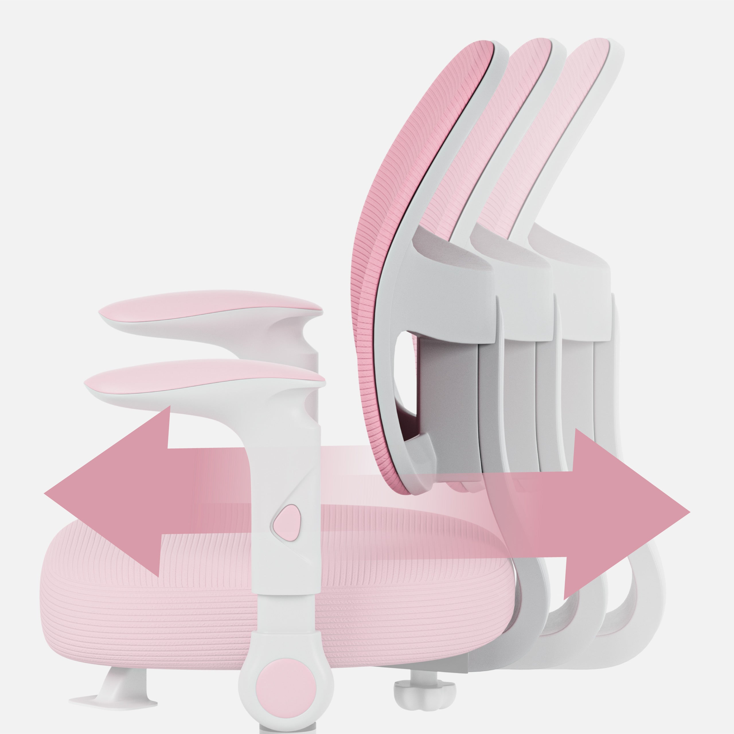 Mark Adler JUNIOR 5.0 Pink draaistoel