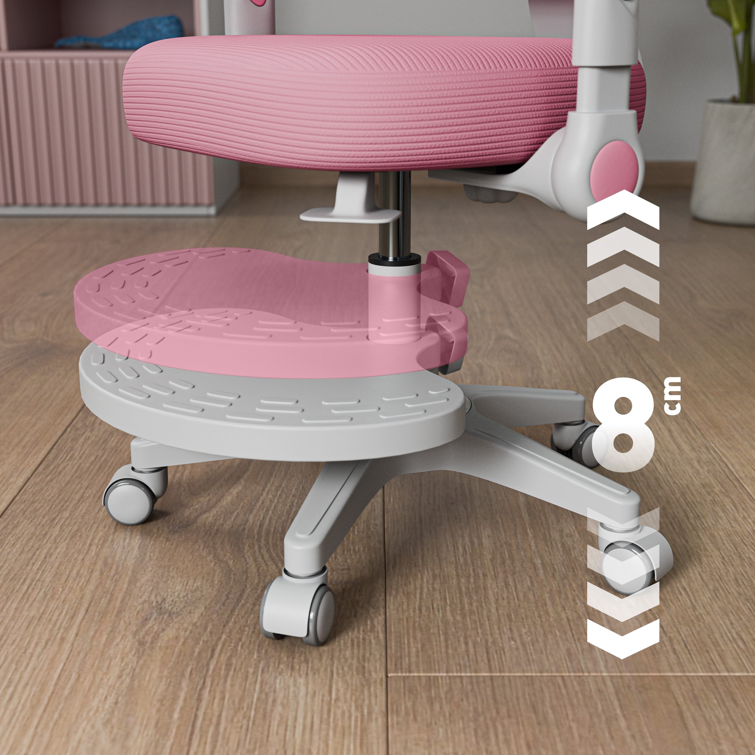 Mark Adler JUNIOR 5.0 Pink draaistoel