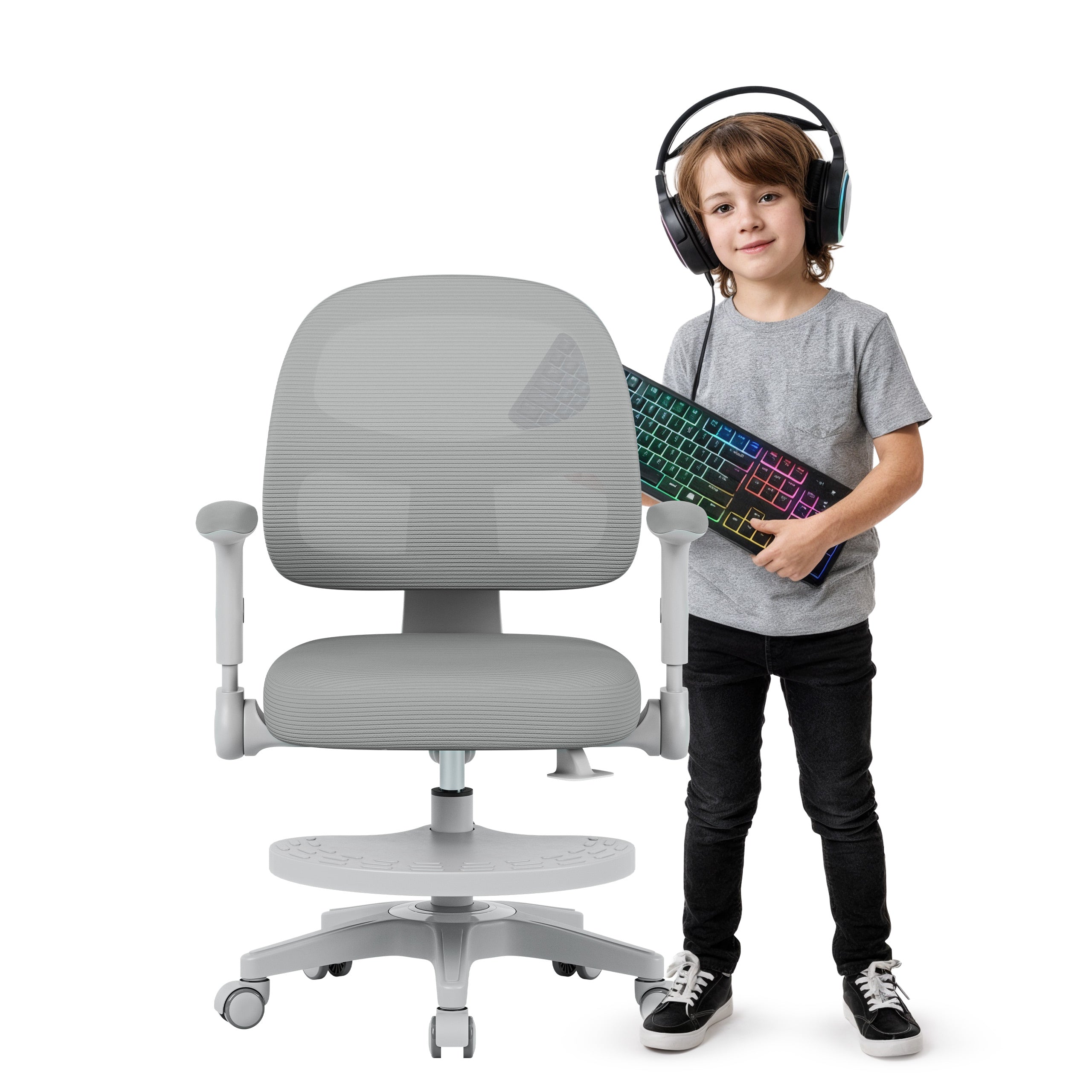 Mark Adler JUNIOR 5.0 Grey draaistoel