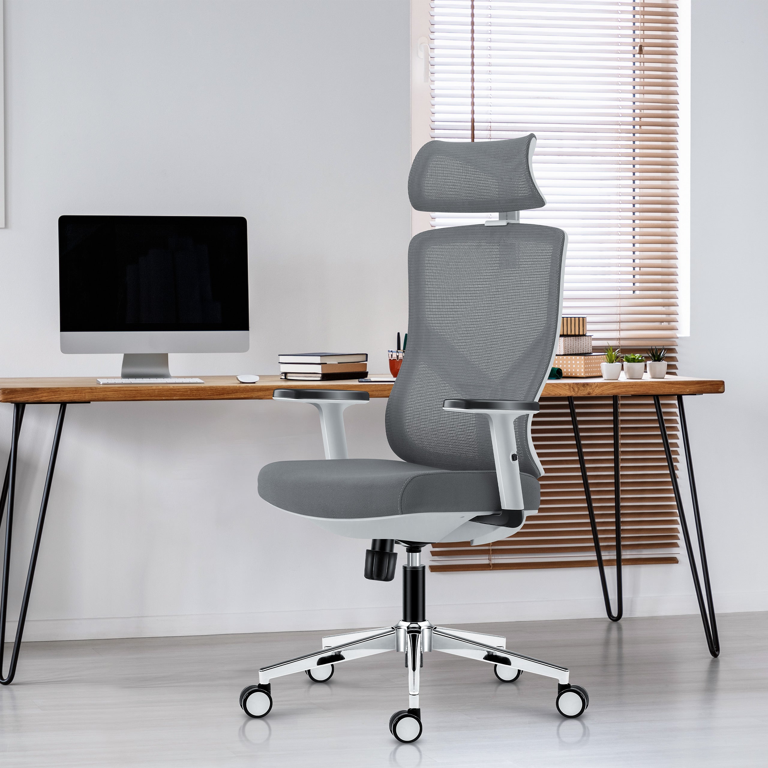 Ergonomische bureaustoel Mark Adler Manager 3.3 White
