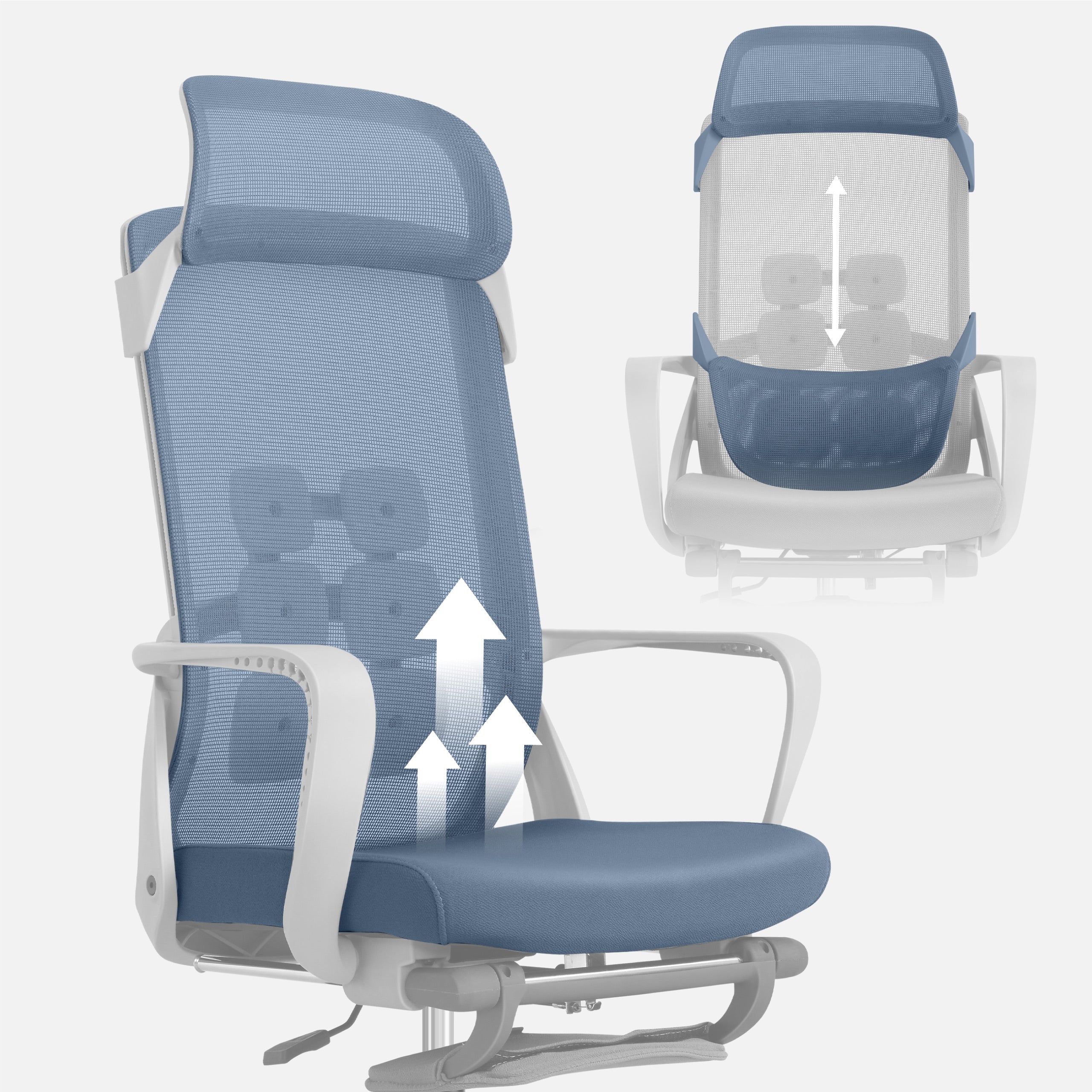 Ergonomische bureaustoel Mark Adler Manager 3.6 Grey