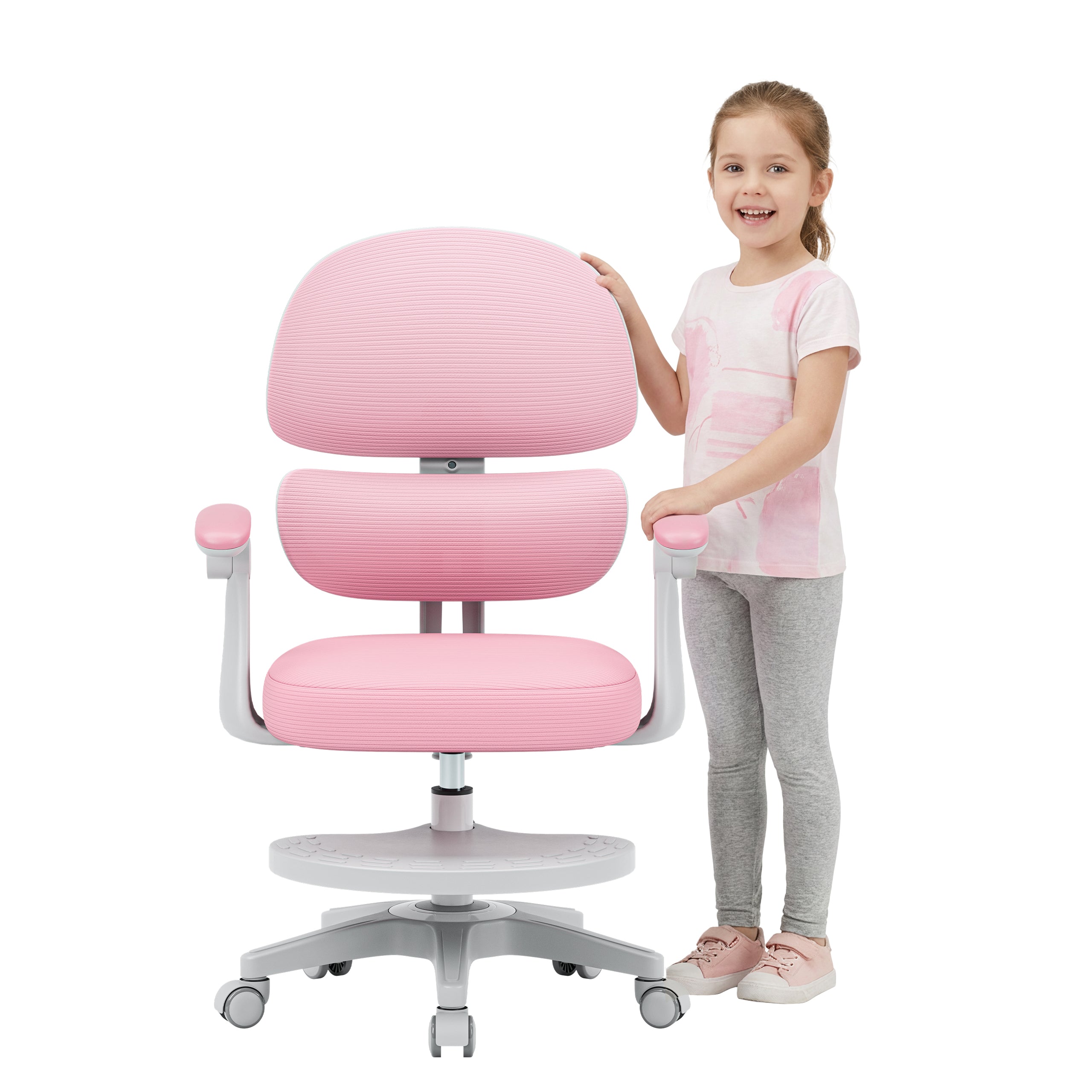 Ergonomische kinderfauteuil Mark Adler Junior 4.4 Pink