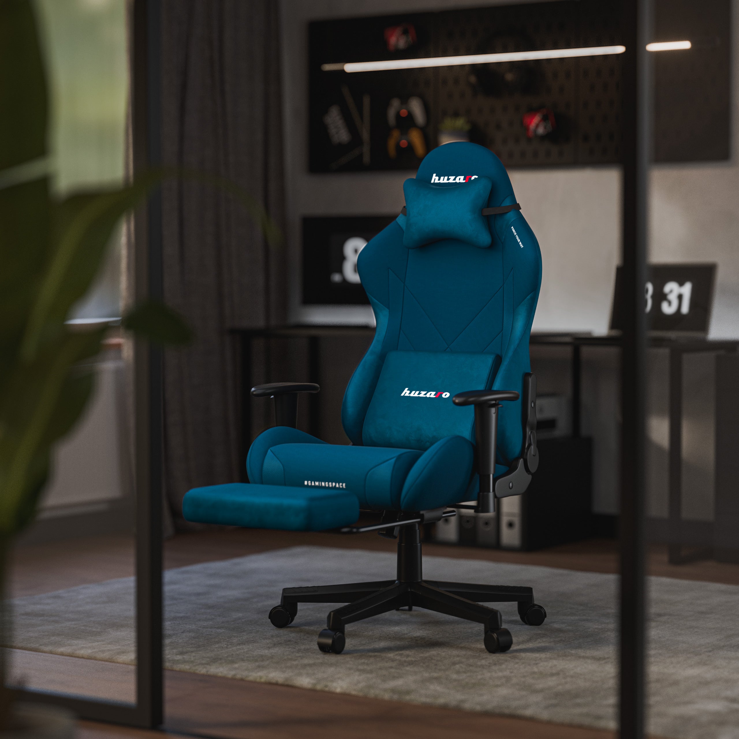 Huzaro Force 5.7 Blue gamingstoel