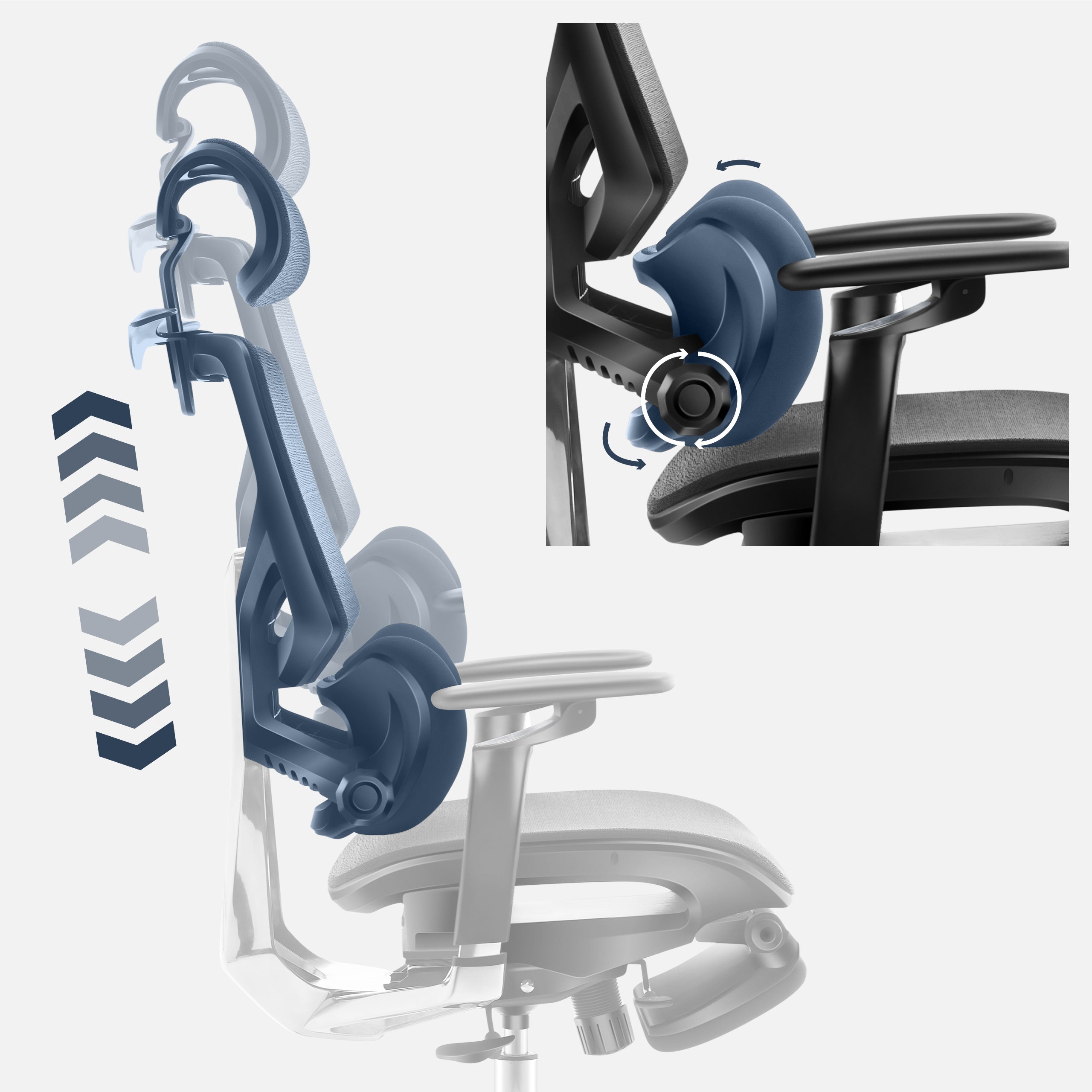 Ergonomische stoel Mark Adler Expert 9.6