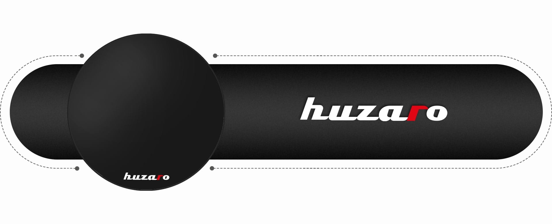 Gamingmat voor de Huzaro-stoel: FloorMat 3.0