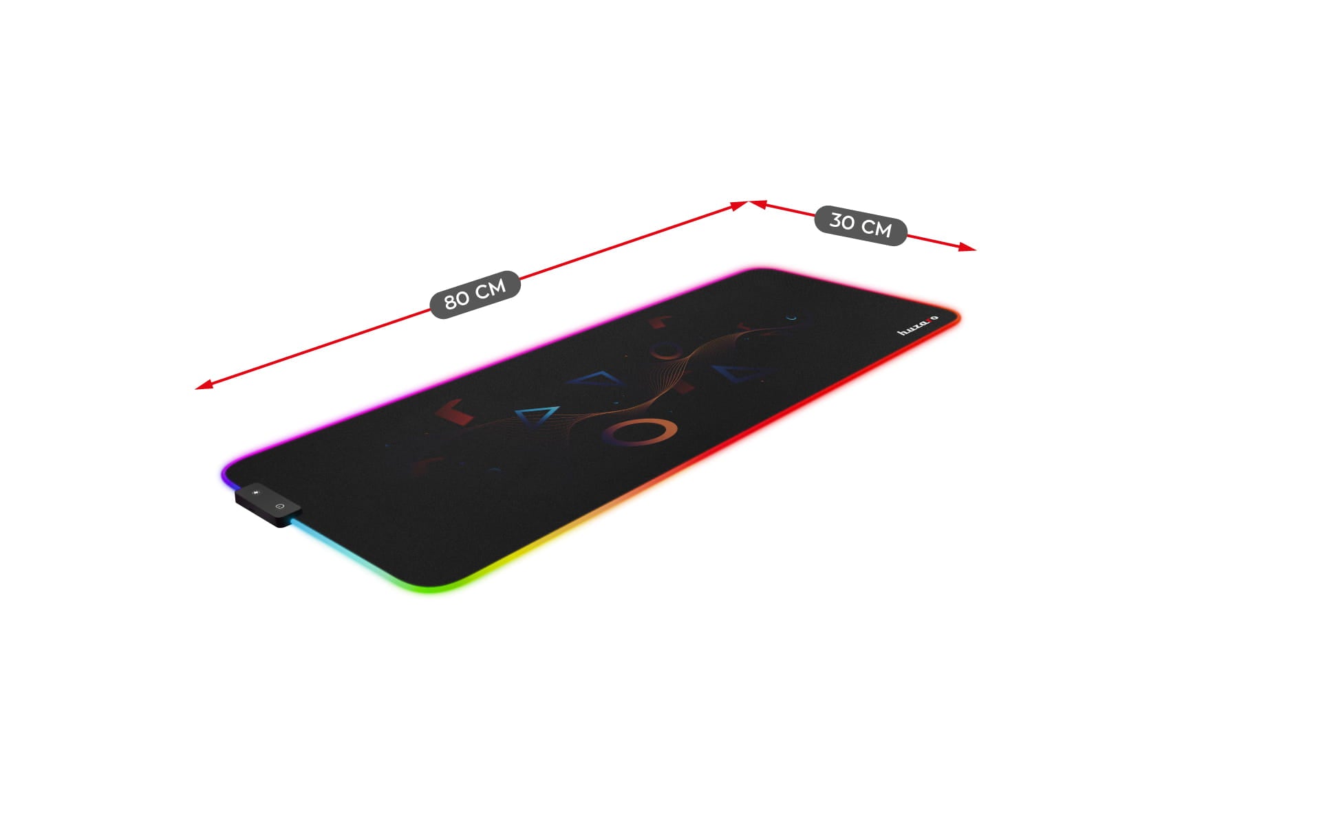 Huzaro RGB Design gaming-muismat