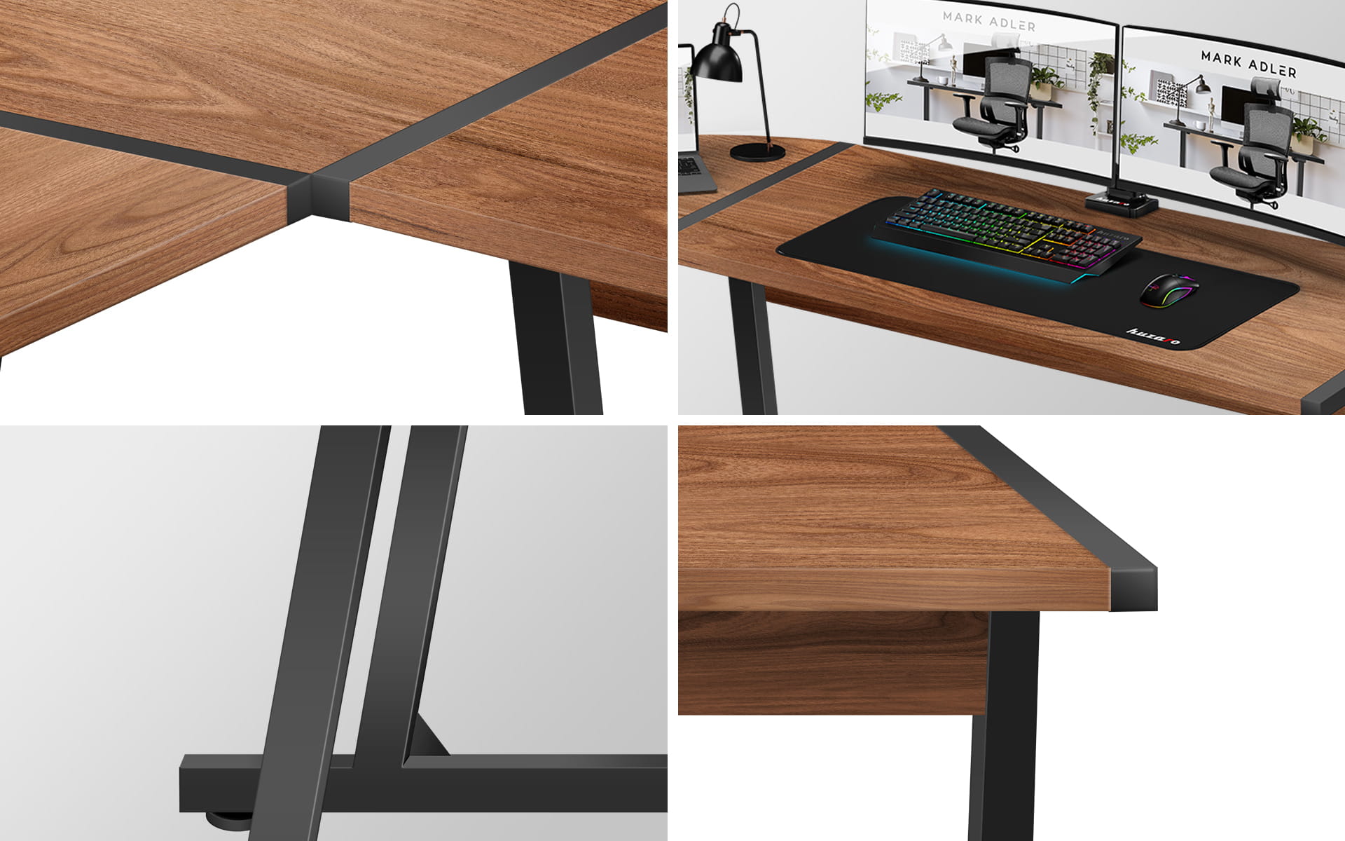 Bureau Mark Adler Leader 5.5, hoogte 147 cm