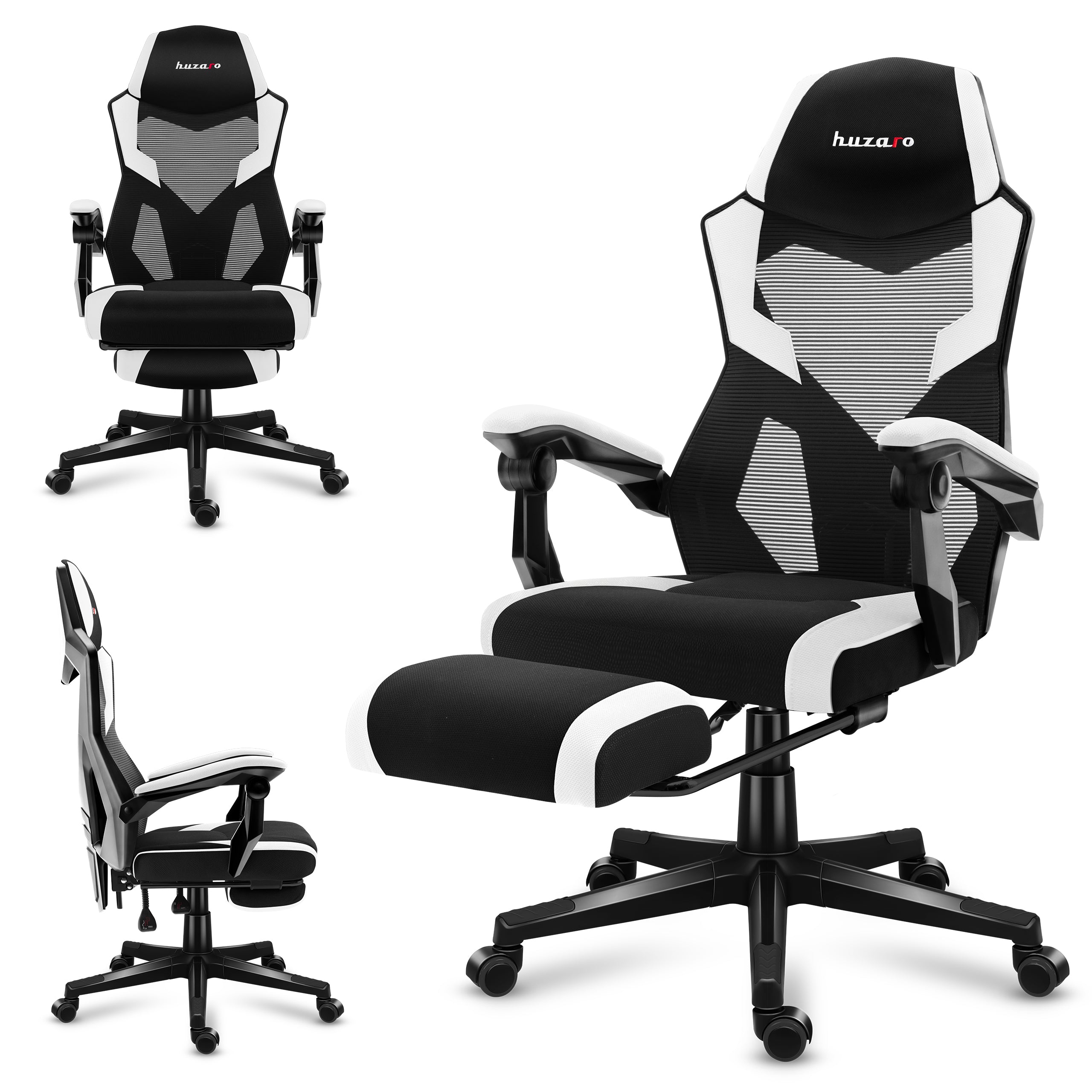 Huzaro Combat 3.1 White gamingstoel