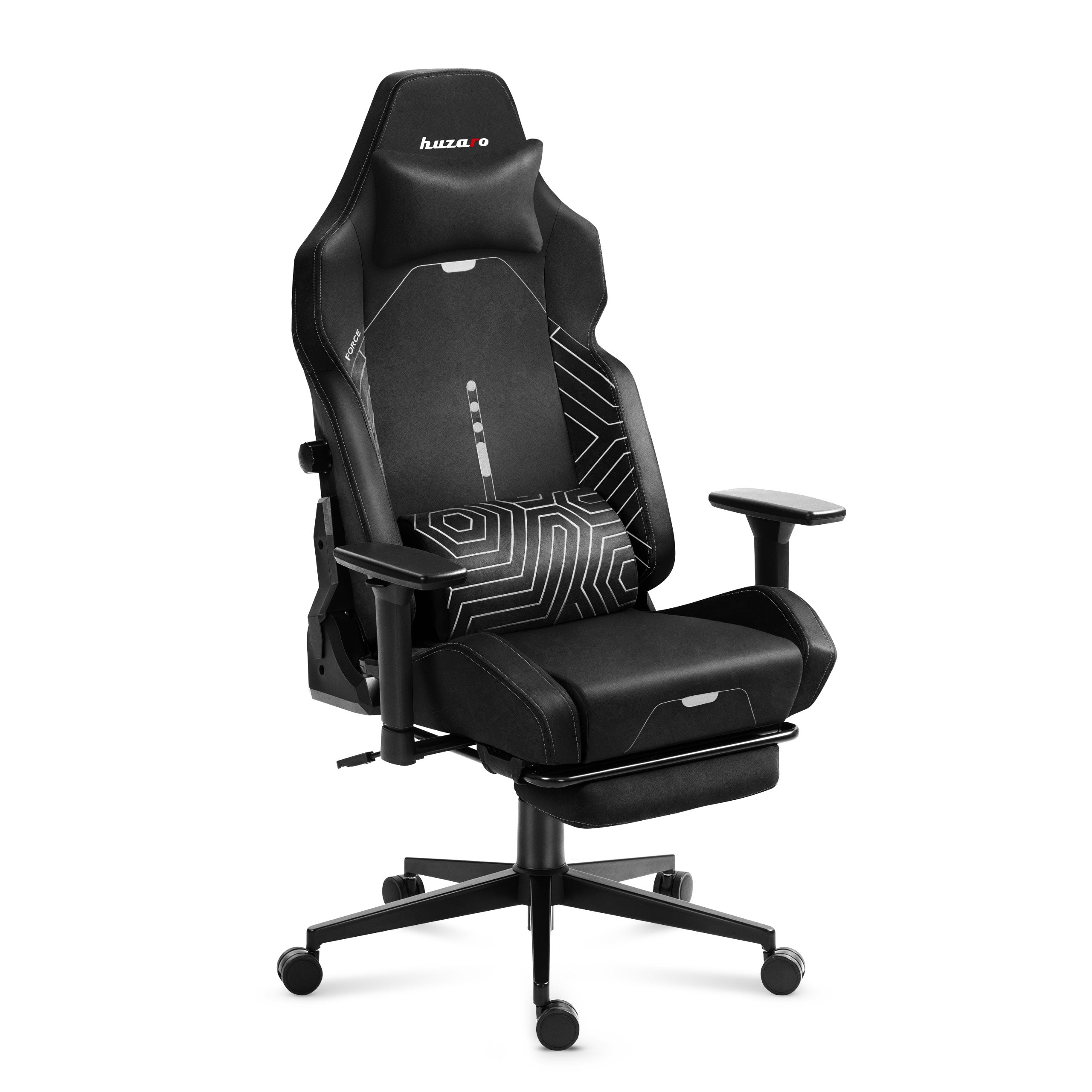 HUZARO FORCE 8.1 Black gamingstoel