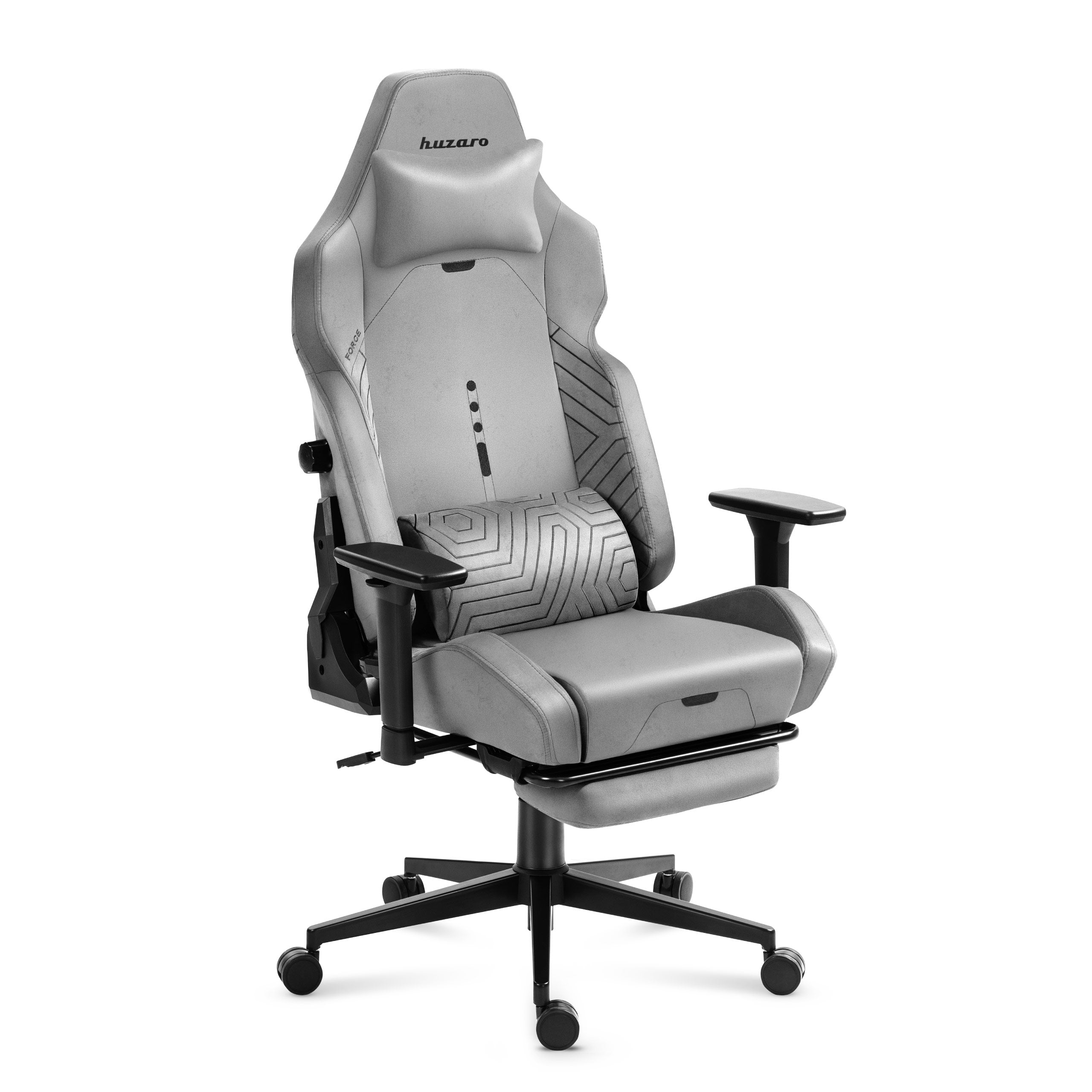 HUZARO FORCE 8.1 Grey gamingstoel