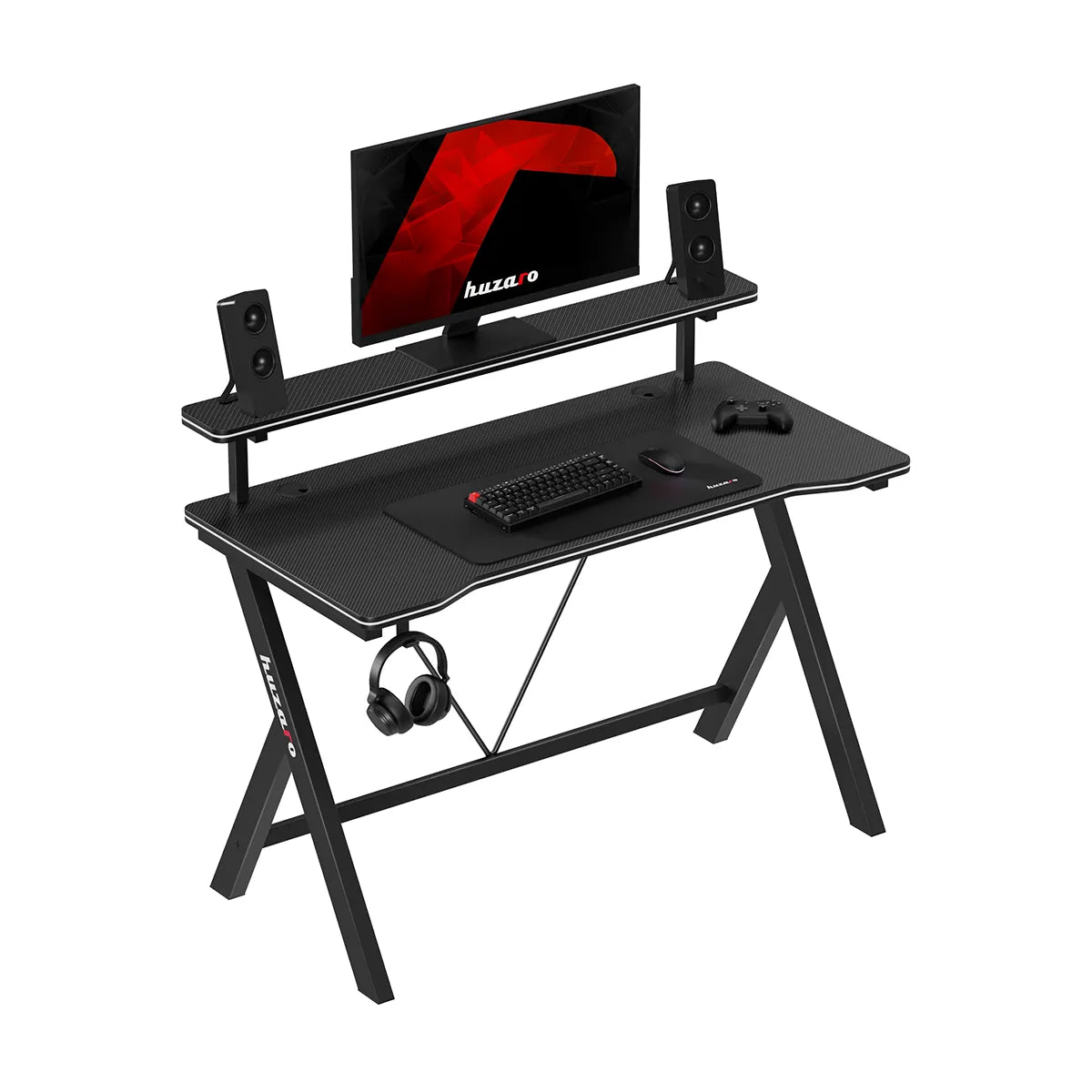Gamingbureau 120 cm Huzaro Hero 1.9 Black