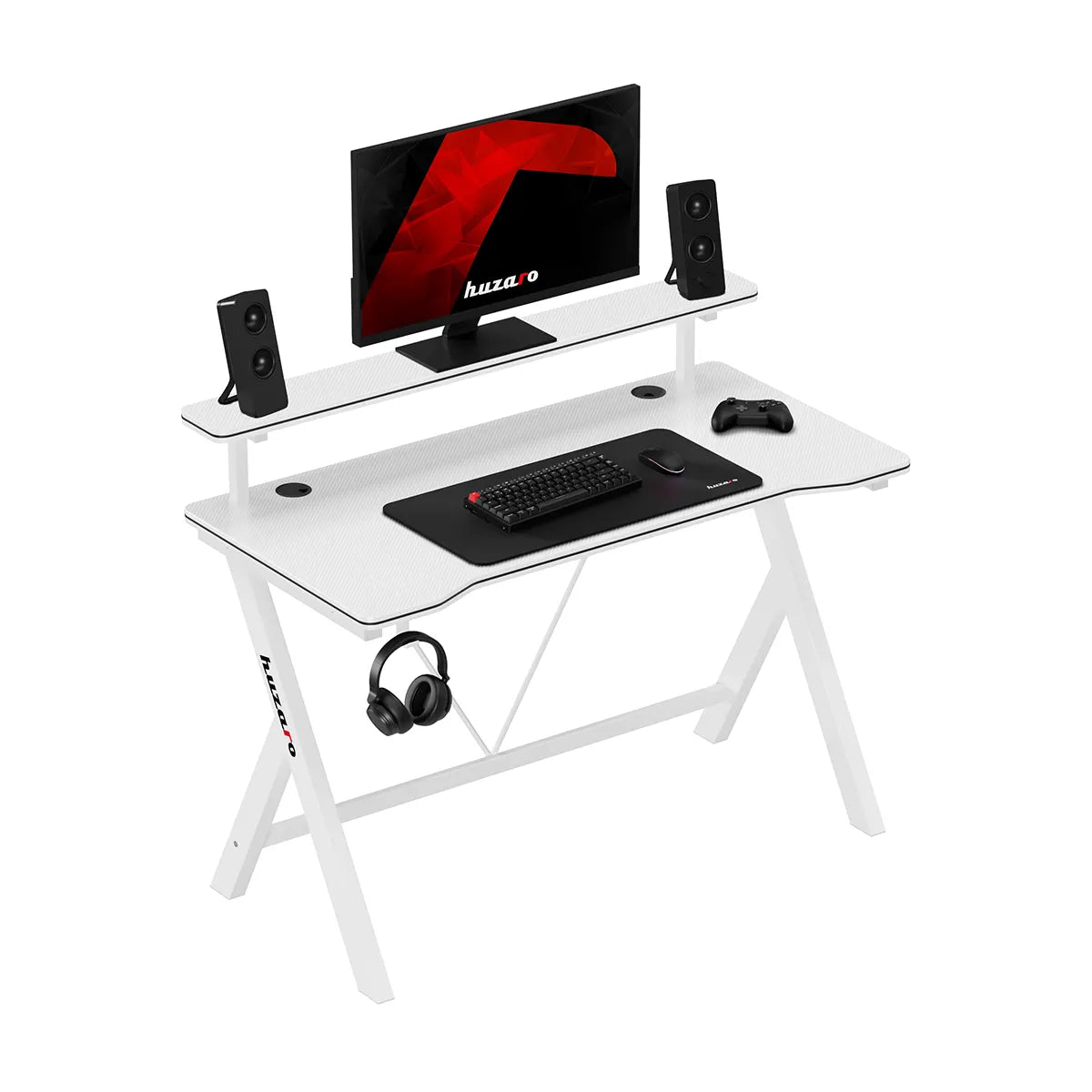 Gamingbureau 120 cm Huzaro Hero 1.9 White