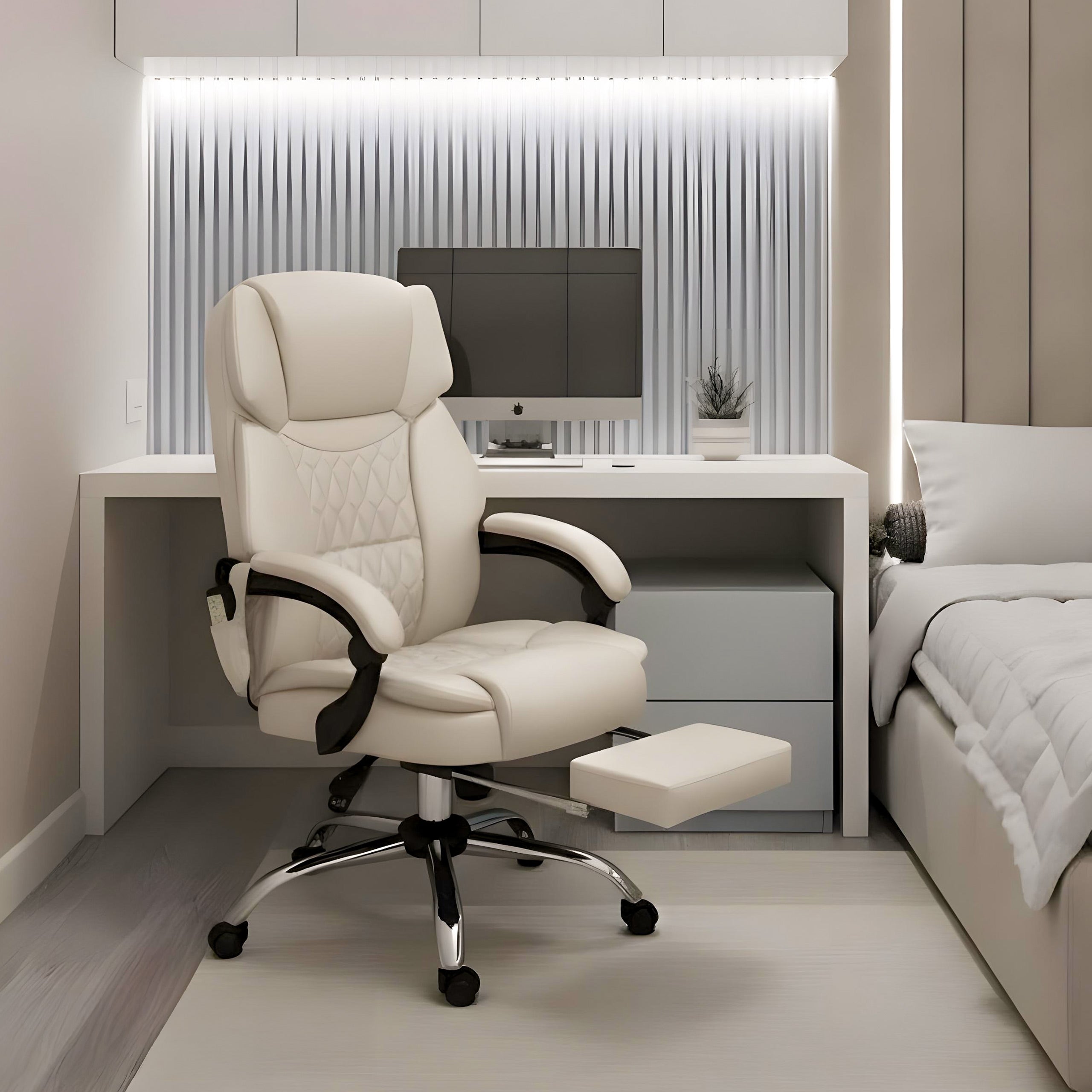 Boss 6.0-bureaustoel met massagefunctie