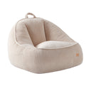 Pouf met rugleuning van corduroy, Mark Adler Comfy 4.0 Beige