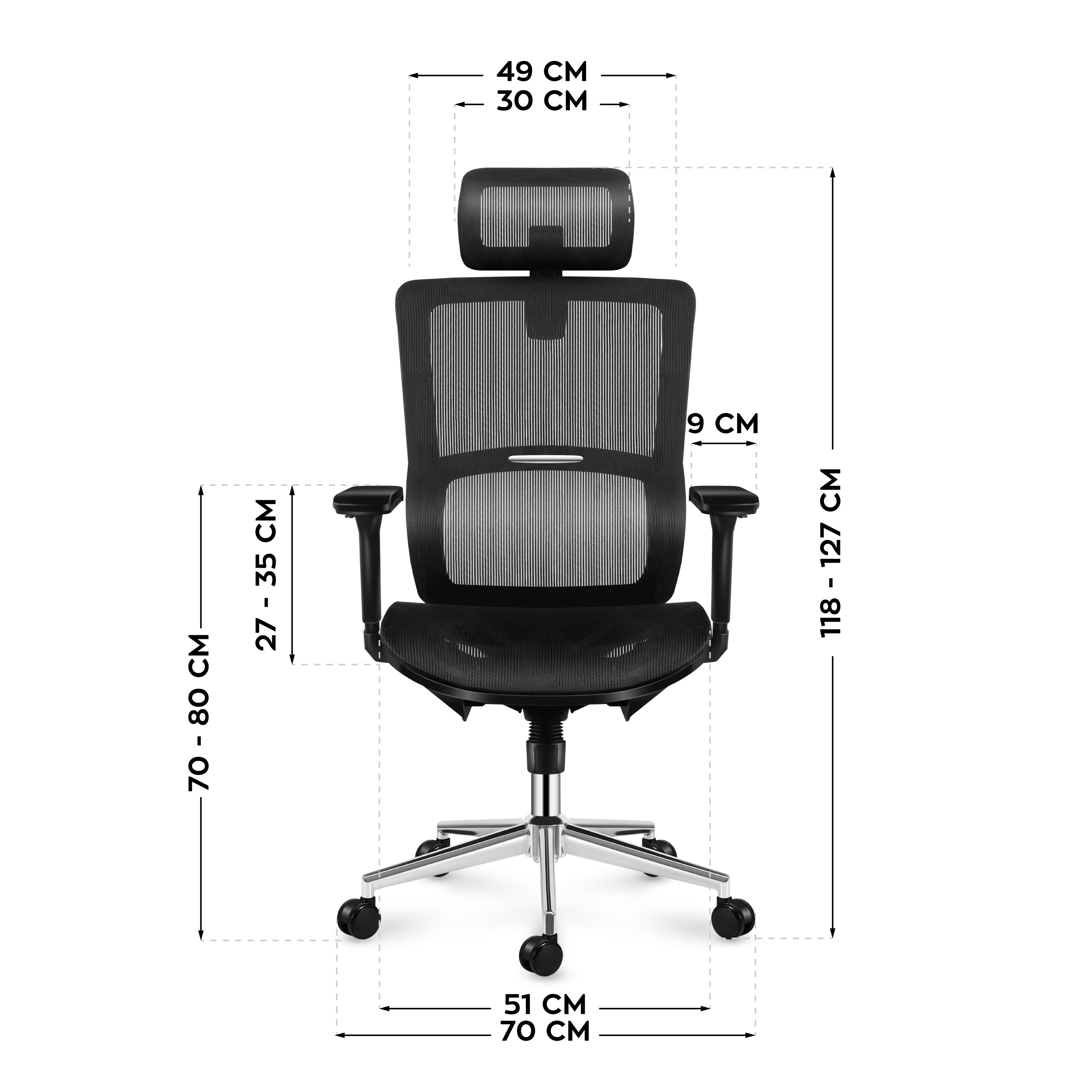 Bureaustoel MARK ADLER EXPERT 6.2 Black