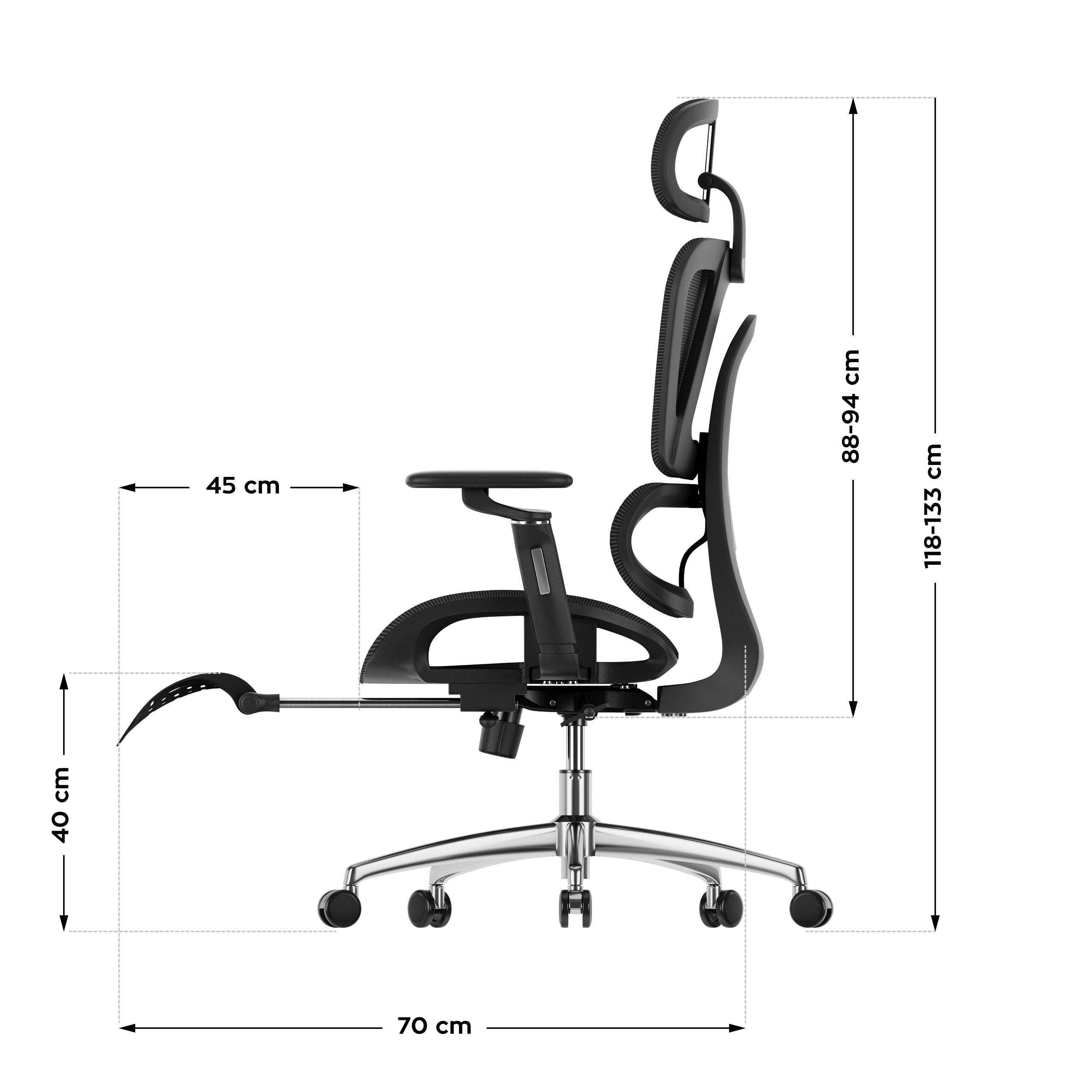 Ergonomische stoel Mark Adler Expert 7.9 Black