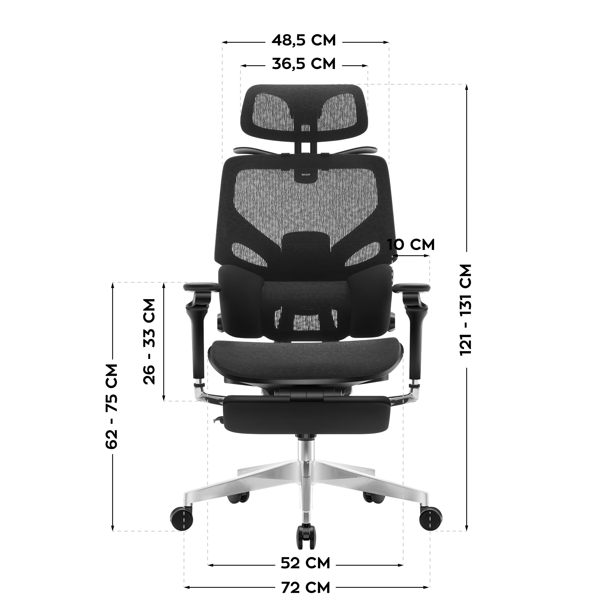 Ergonomische stoel Mark Adler Expert 9.6