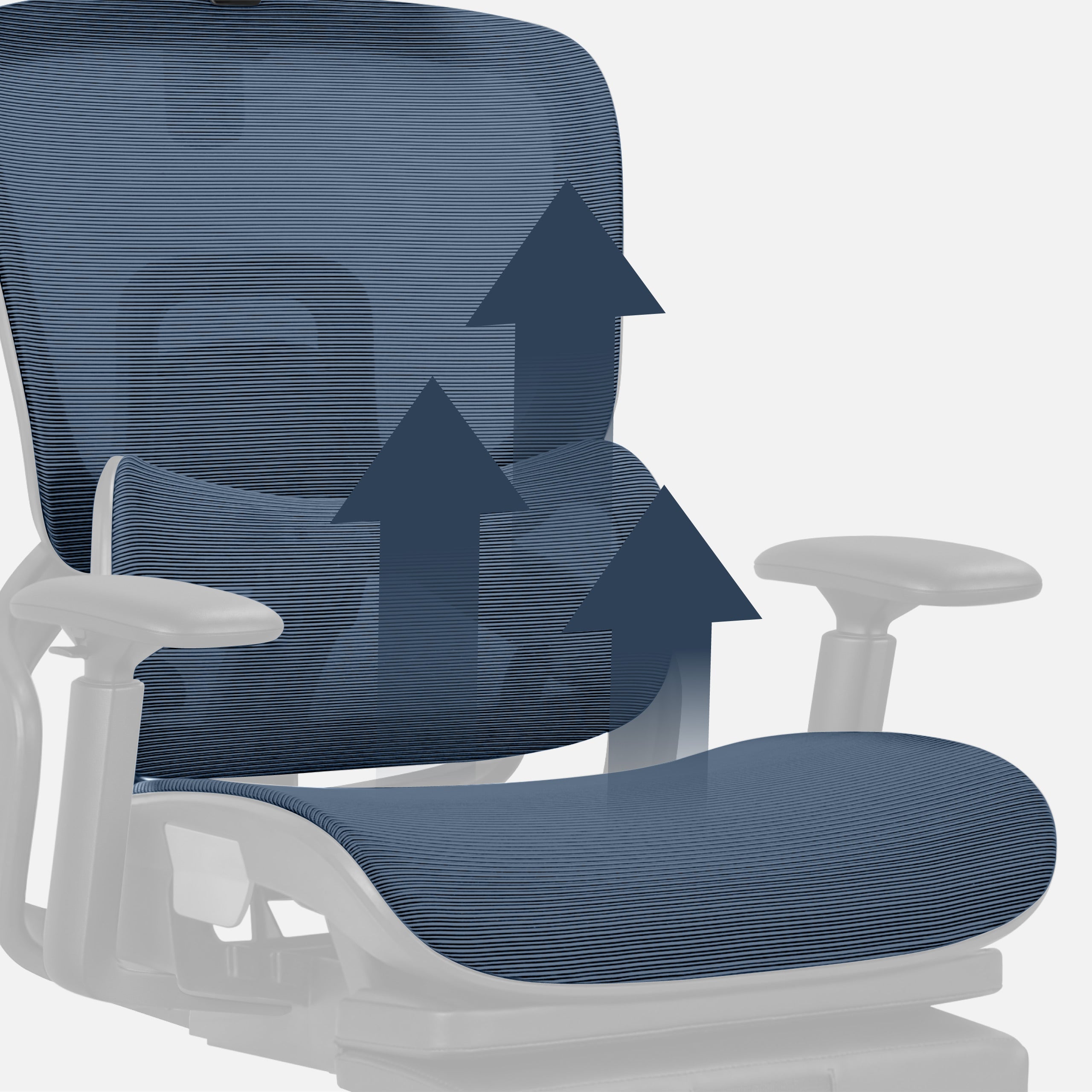 Ergonomische fauteuil met voetensteun Mark Adler Expert 9.3 Black