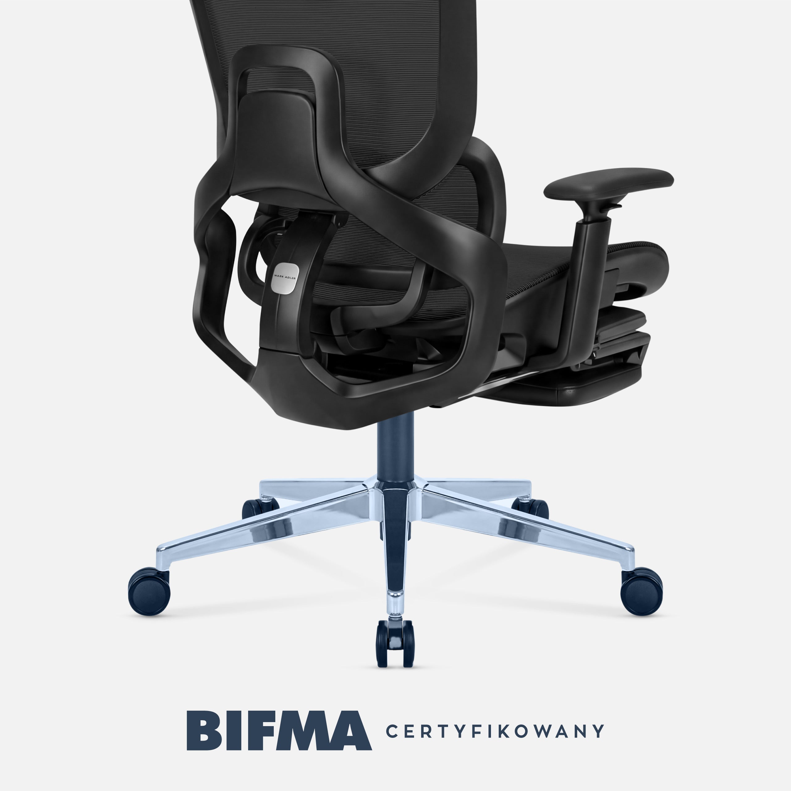 Ergonomische fauteuil met voetensteun Mark Adler Expert 9.3 Black