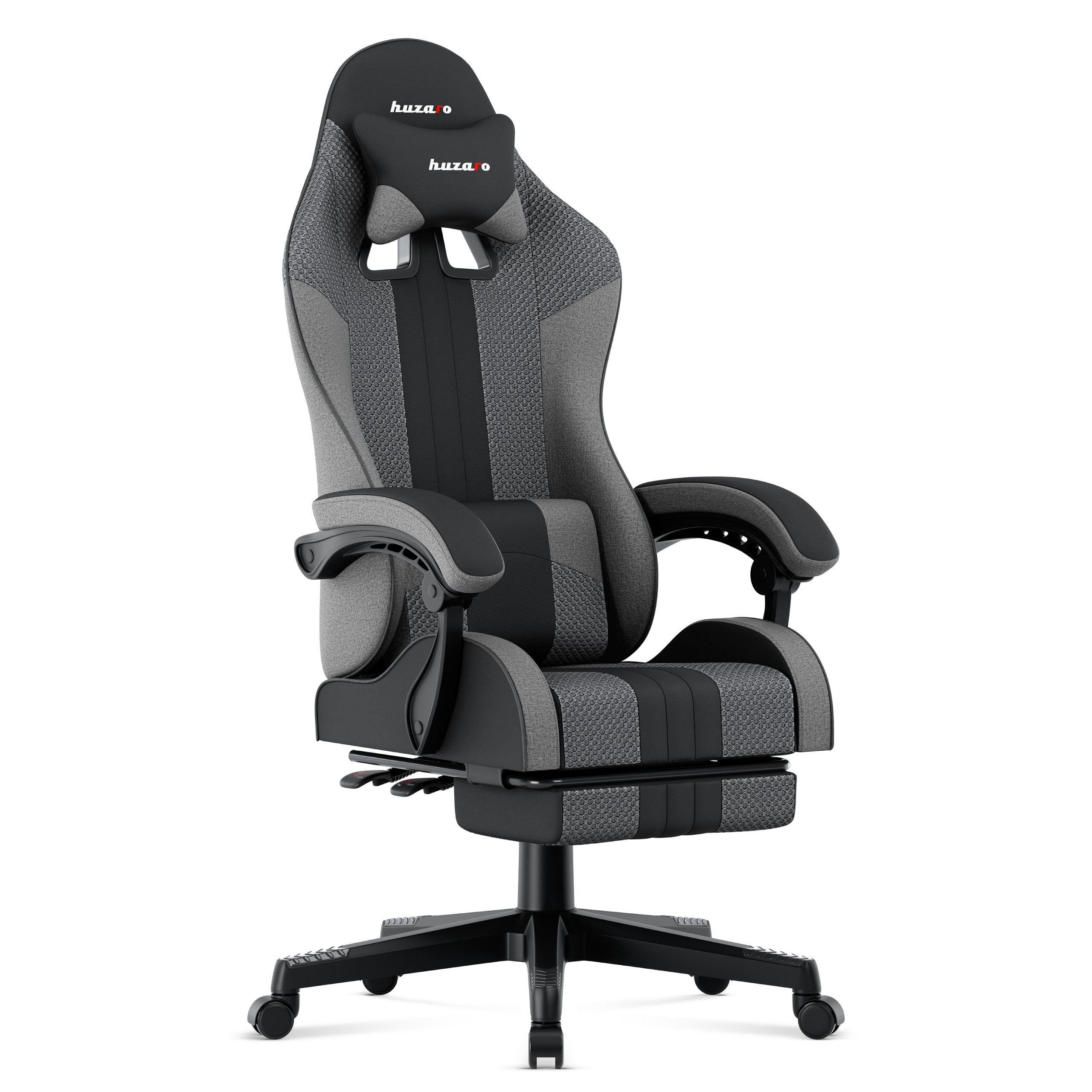 Huzaro Force 4.7 grijze mesh-gamingstoel
