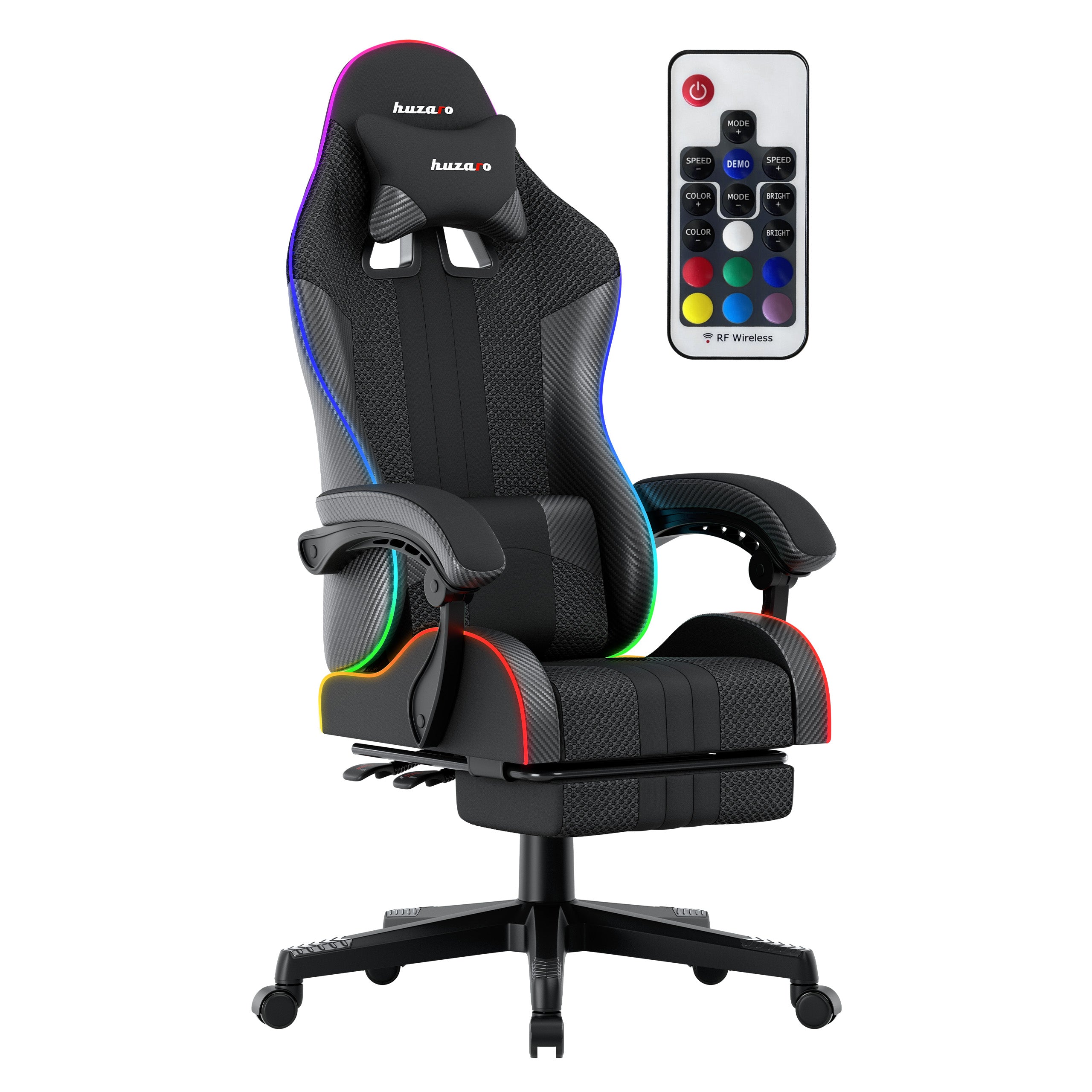 HUZARO Force 4.7 RGB Mesh-gamingstoel