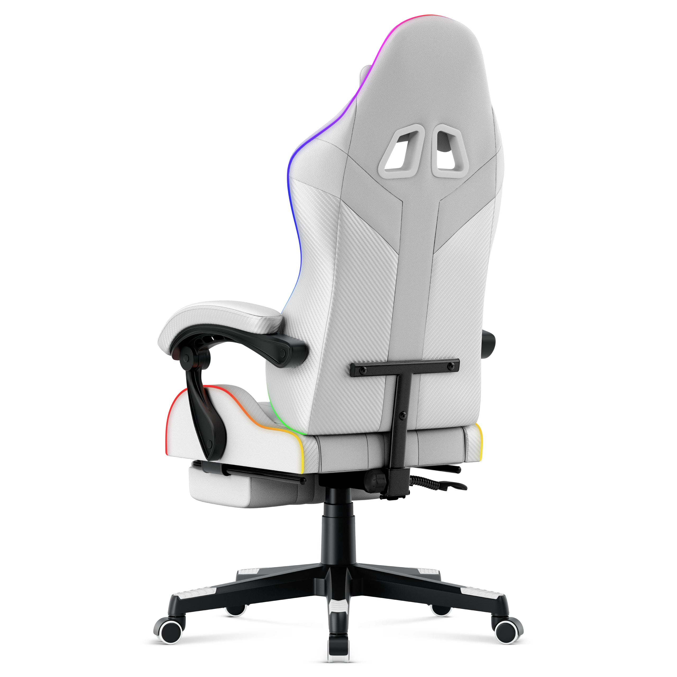 HUZARO Force 4.7 White RGB-gamingstoel