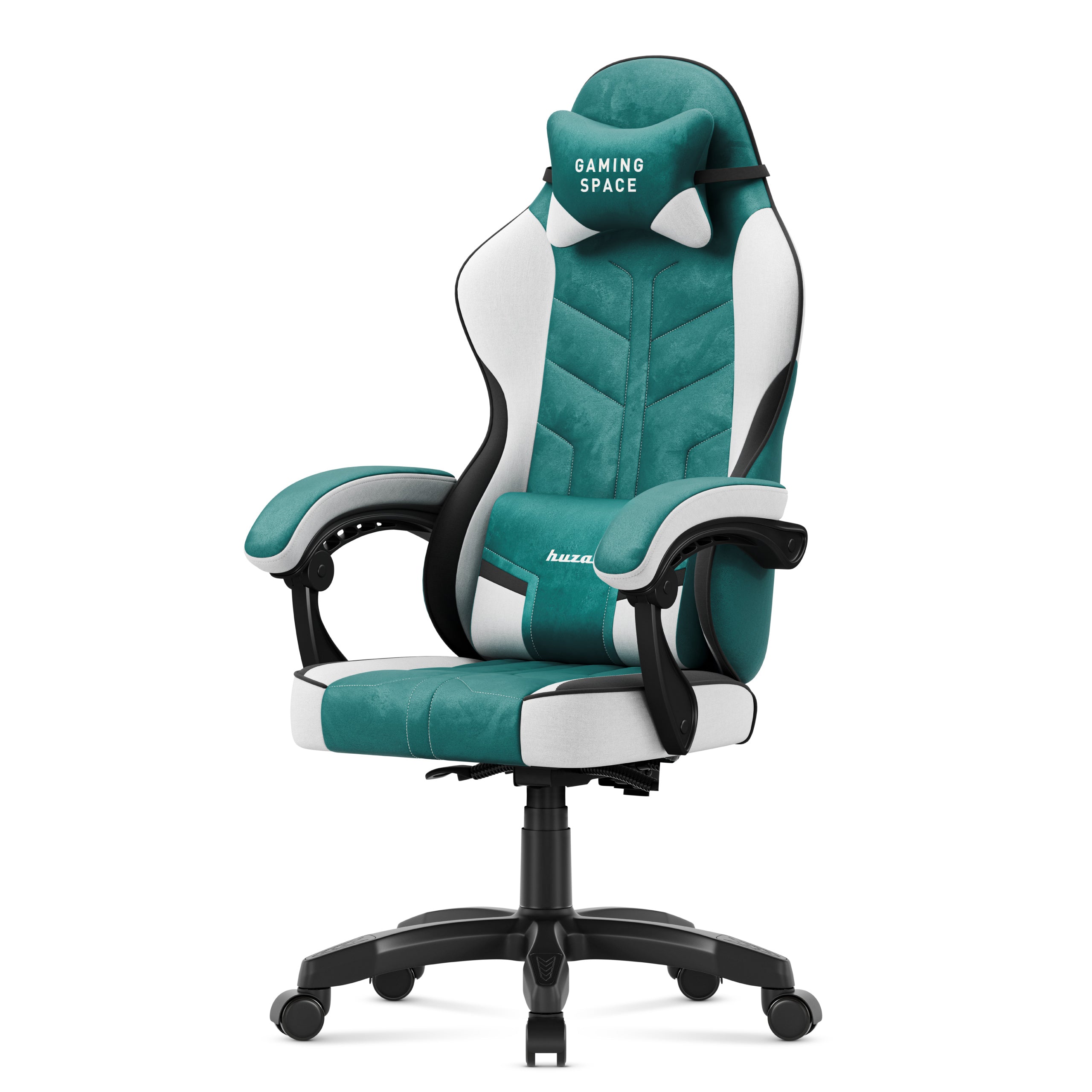 Huzaro Force 2.7 Green gamingstoel van velours