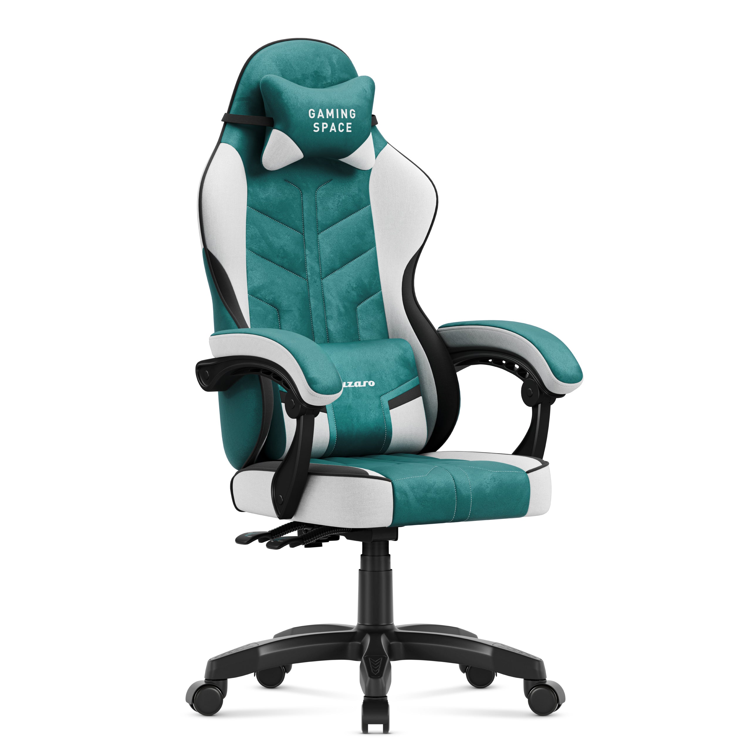 Huzaro Force 2.7 Green gamingstoel van velours