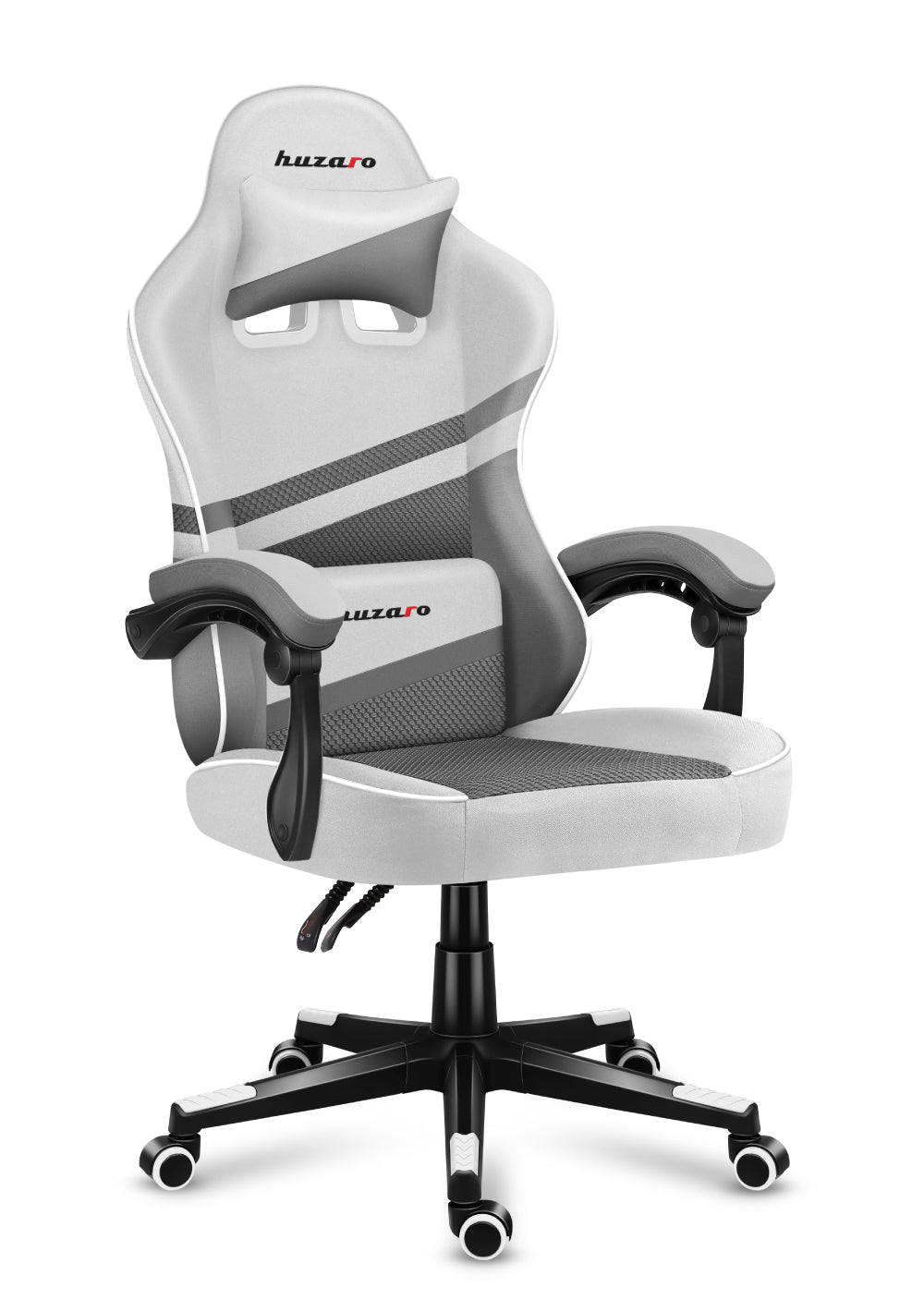 HUZARO FORCE 4.4 White Mesh gamingstoel
