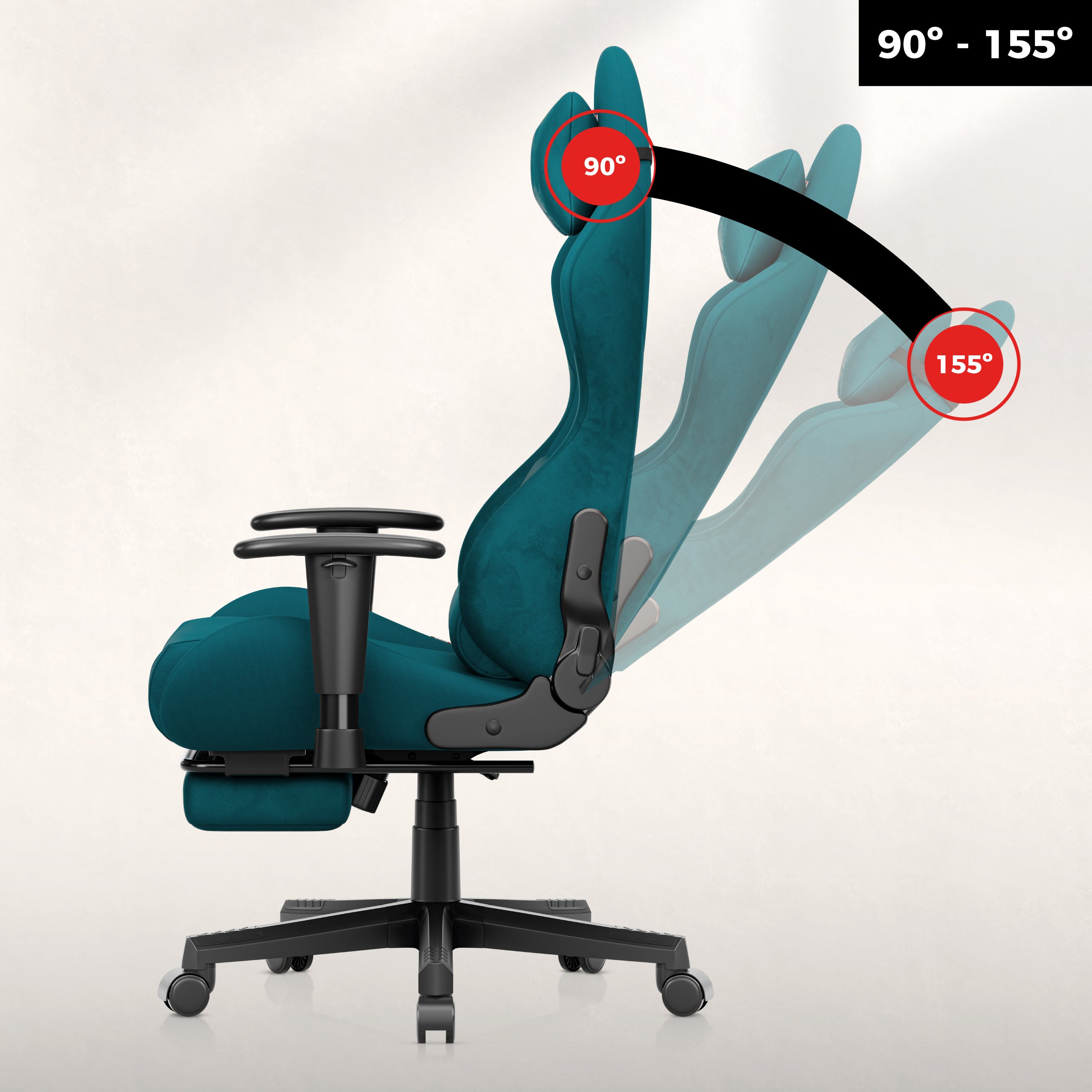 Huzaro Force 5.7 Teal gamingstoel