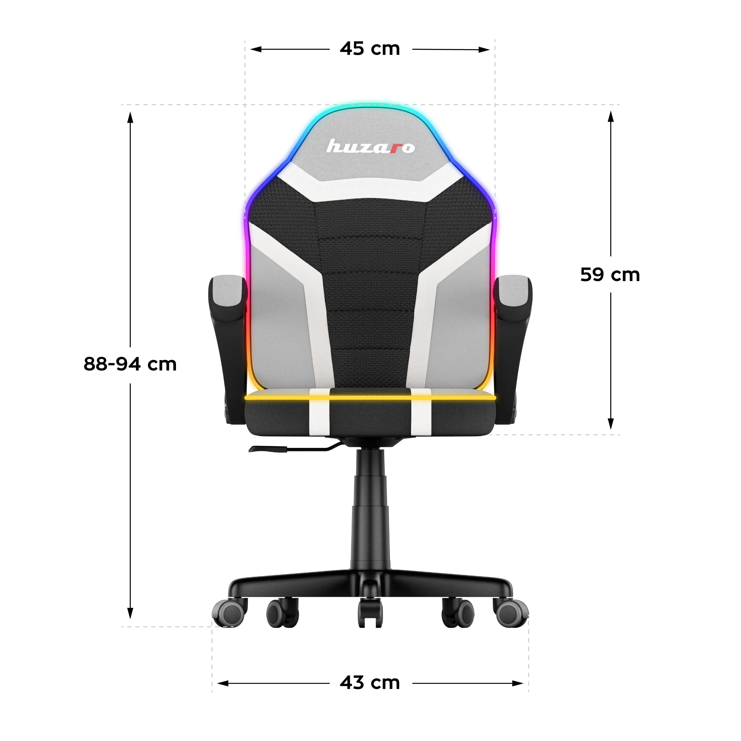 Huzaro Ranger 1.0 RGB gamingstoel voor kinderen