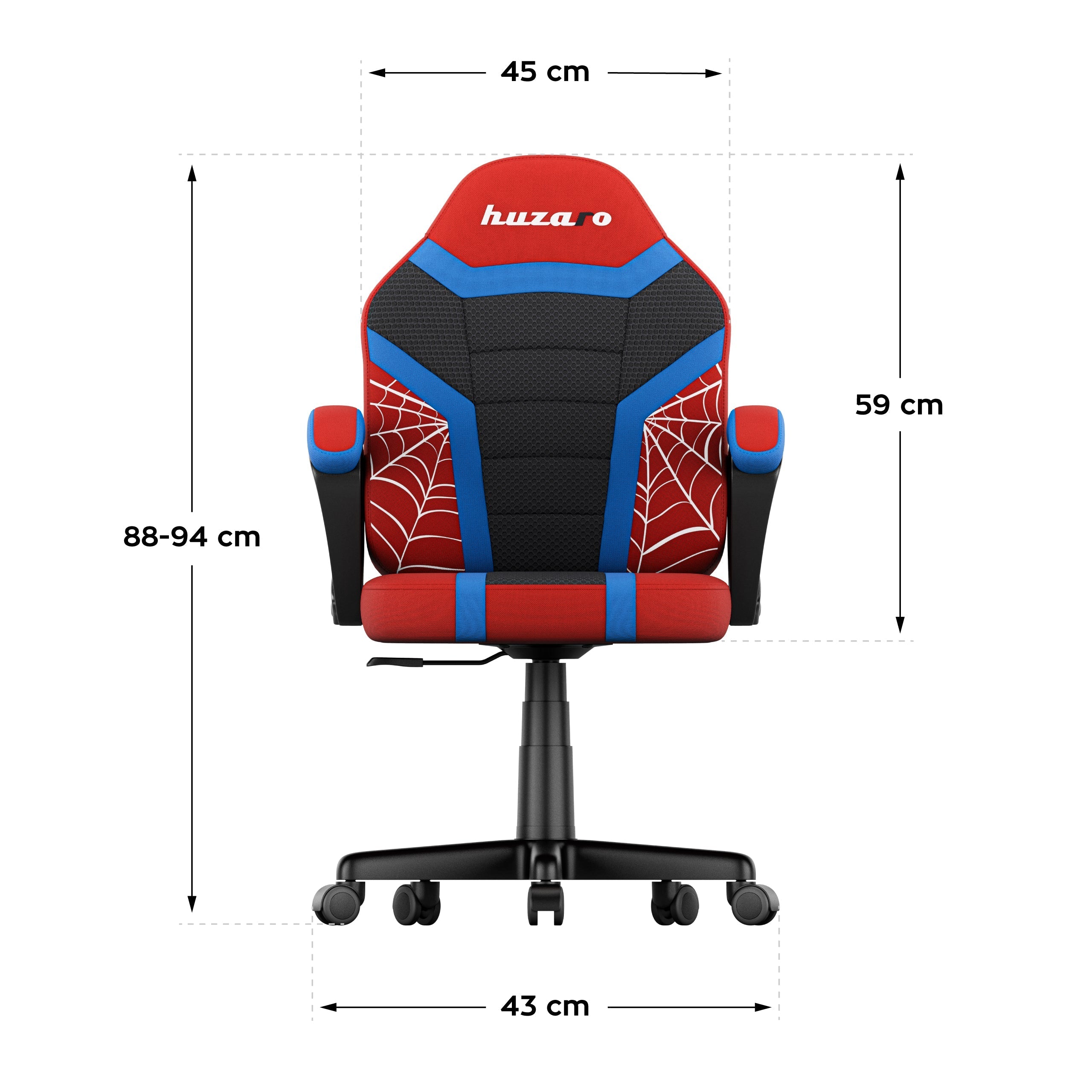 Huzaro Ranger 1.0 Spider Mesh gamingstoel voor kinderen