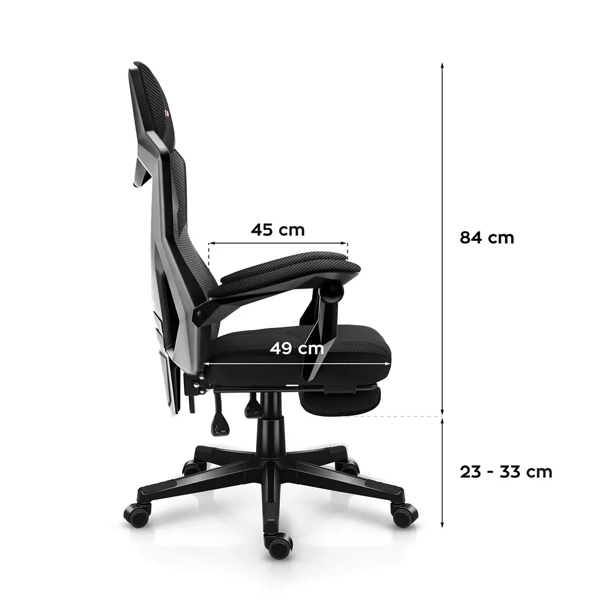 Huzaro Combat 3.1 Carbon gamingstoel