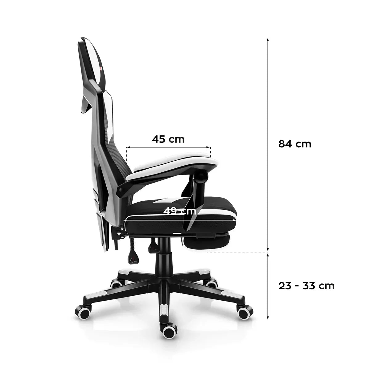 Huzaro Combat 3.1 Grey gamingstoel