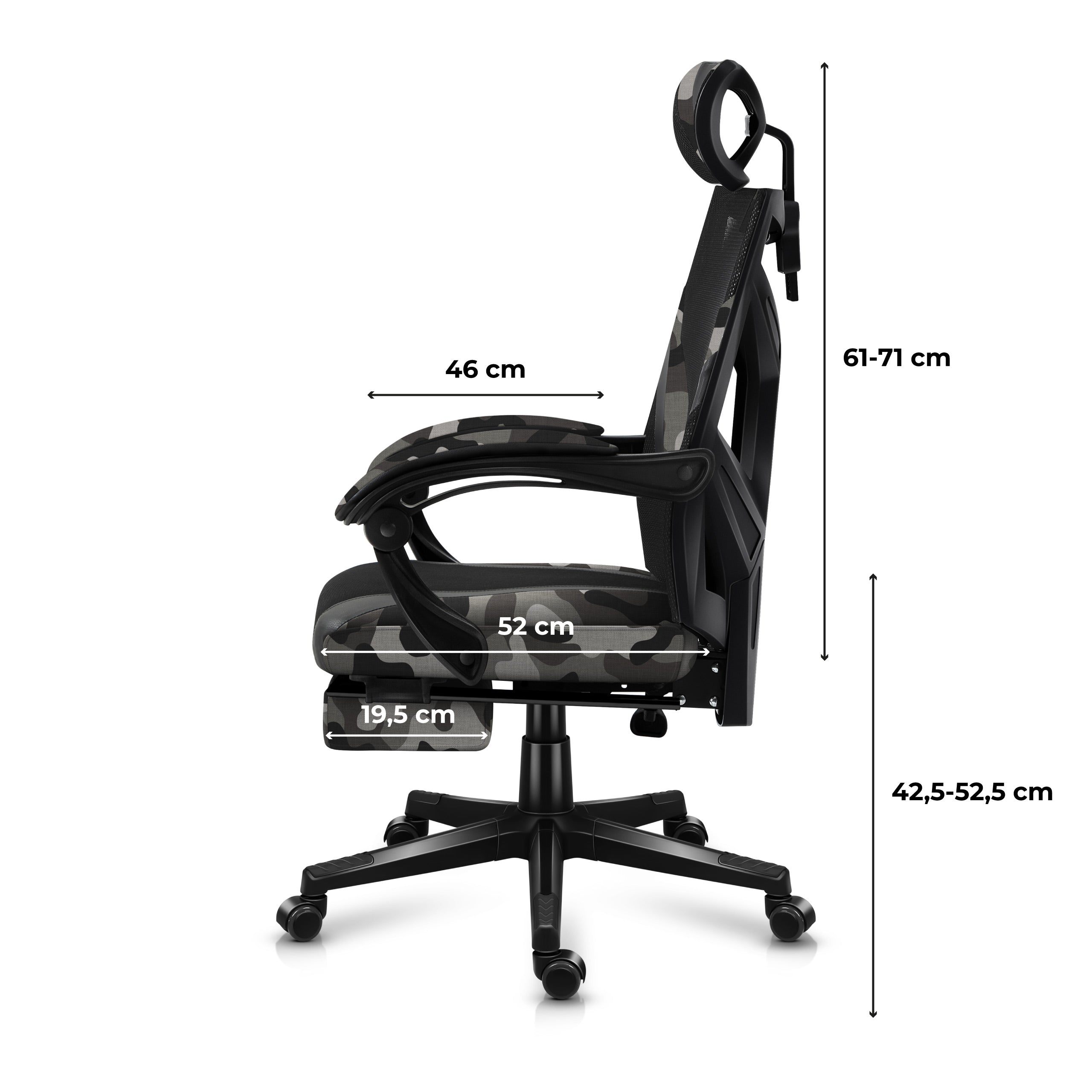 Huzaro Combat 5.0 Camo gamingstoel