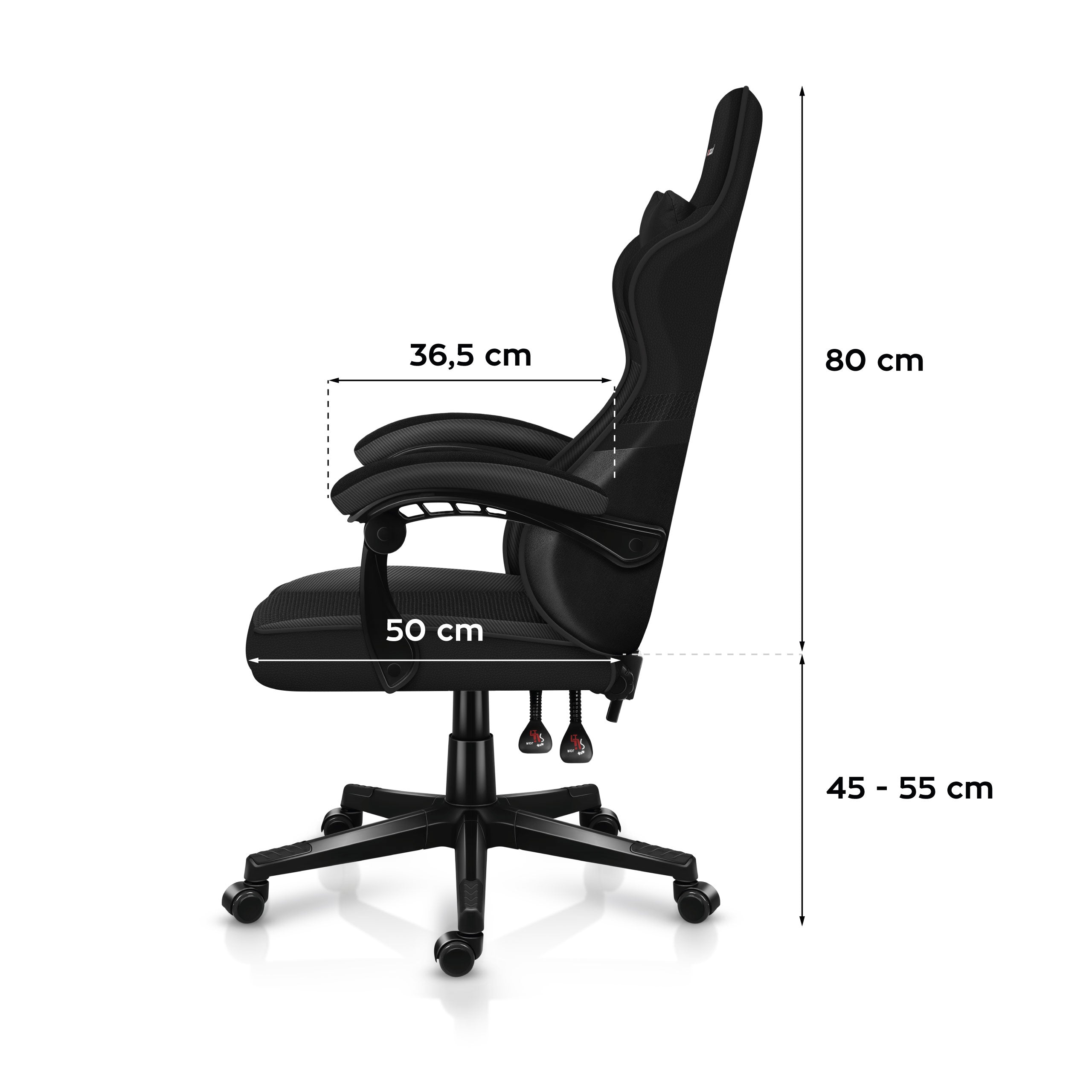 HUZARO FORCE 4.4 Carbon gamingstoel