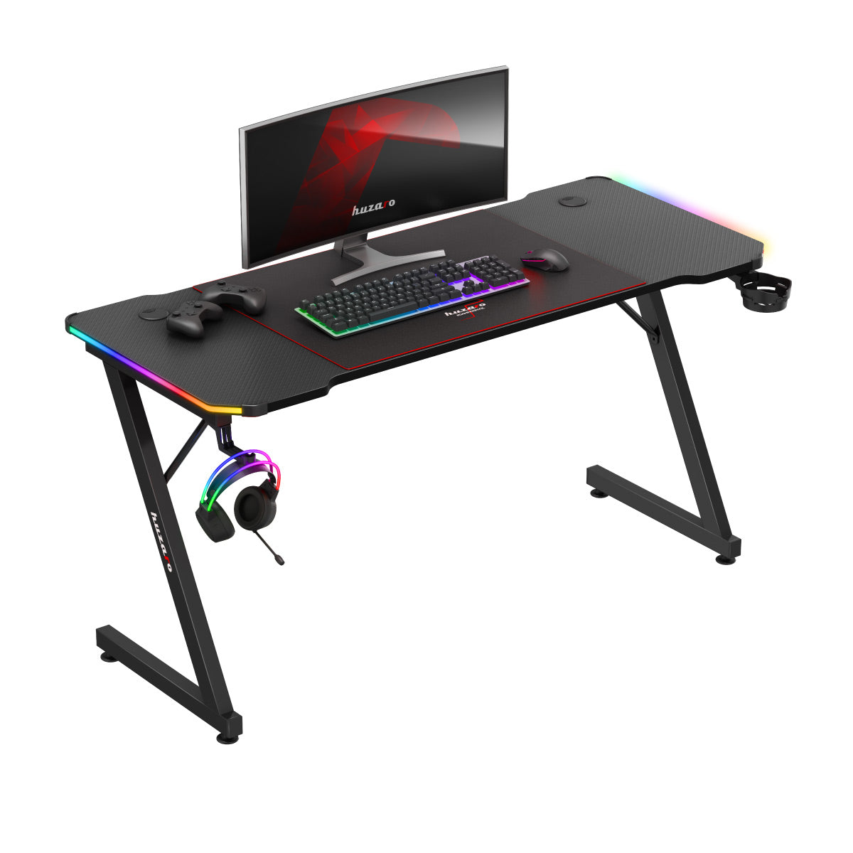 Huzaro Hero 3.3 RGB-gamingbureau, 140 cm