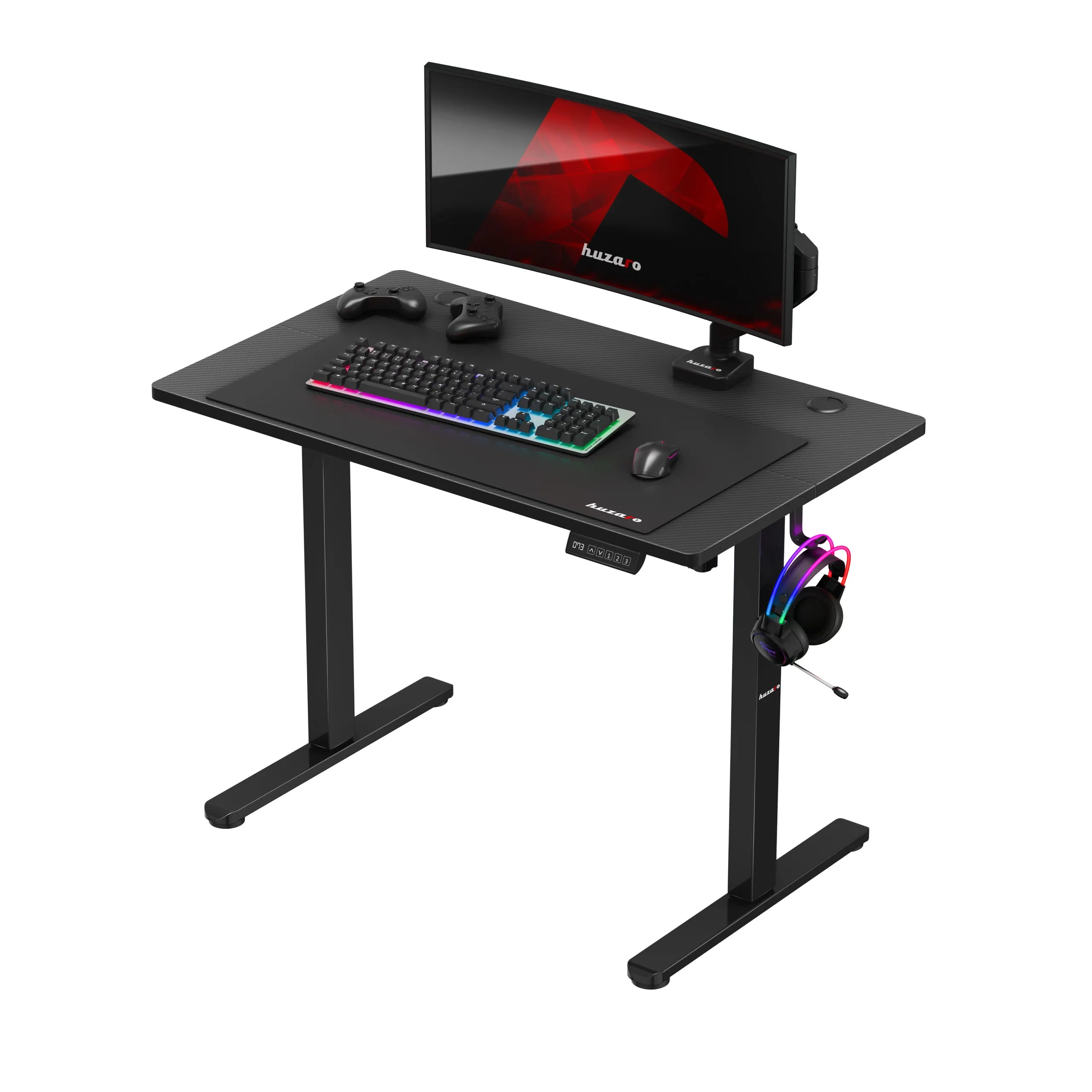 Huzaro Hero 7.9 Black elektrisch verstelbaar bureau, 100 cm