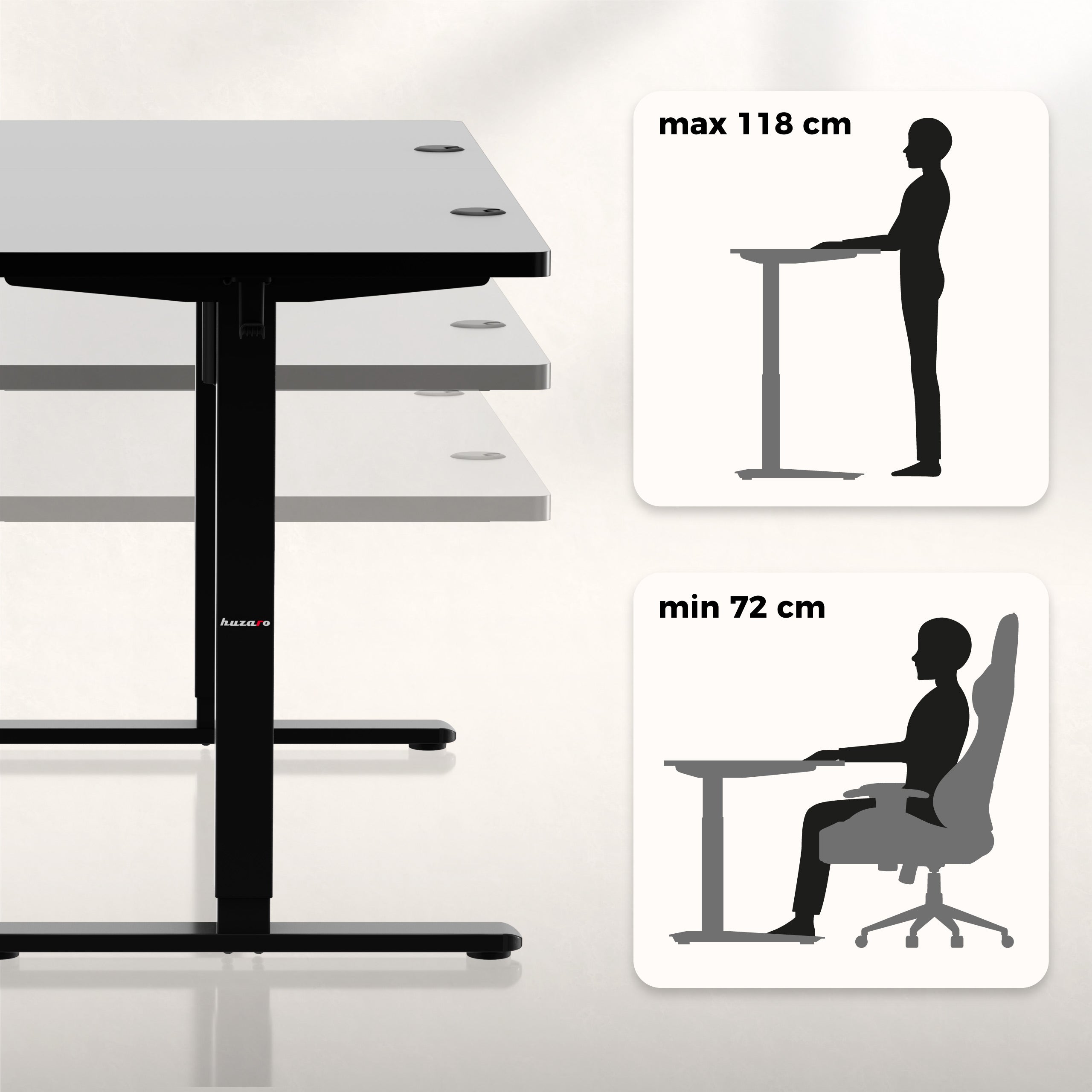 Ergonomisch elektrisch bureau