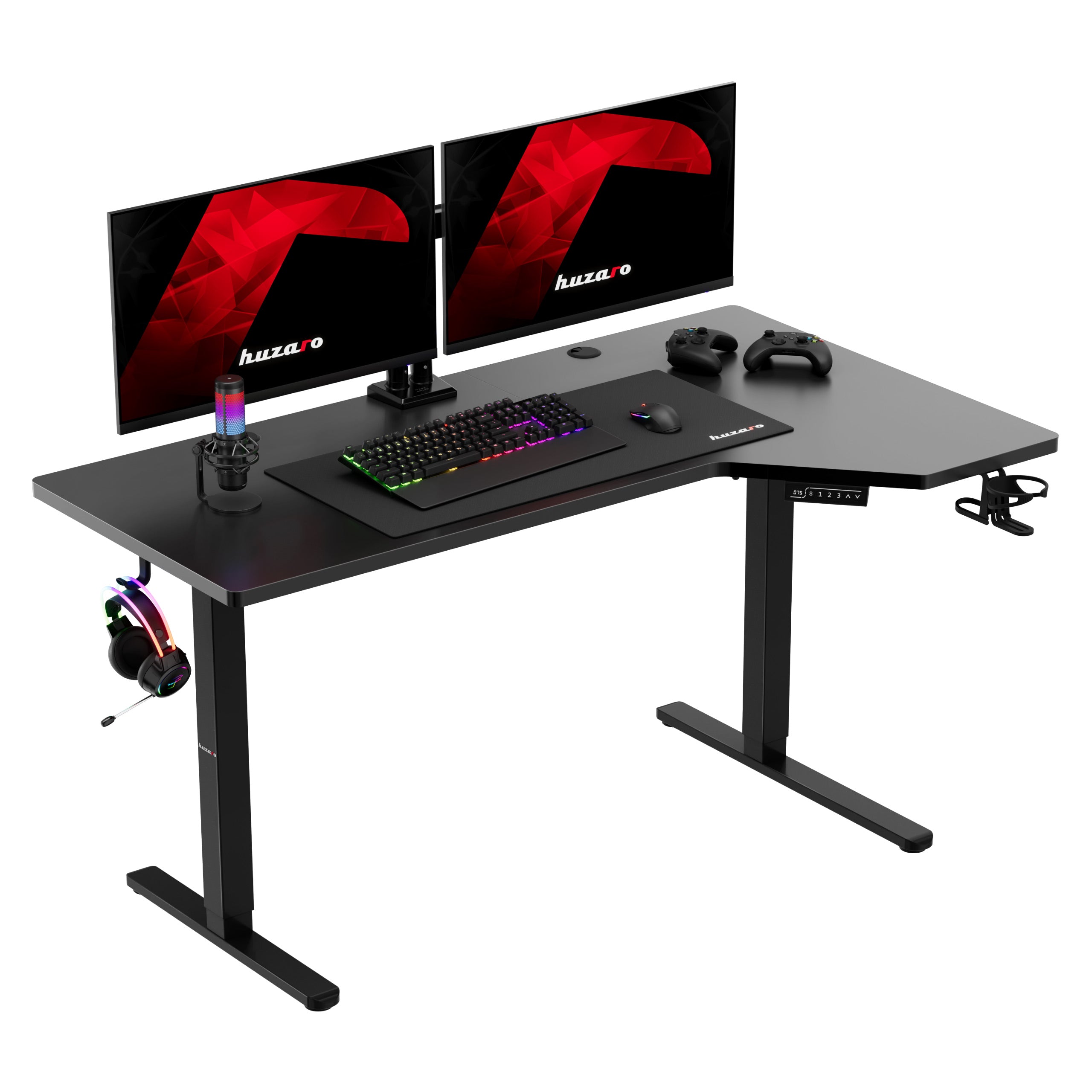 Huzaro Hero 9.1 elektrisch verstelbaar bureau, 145 cm