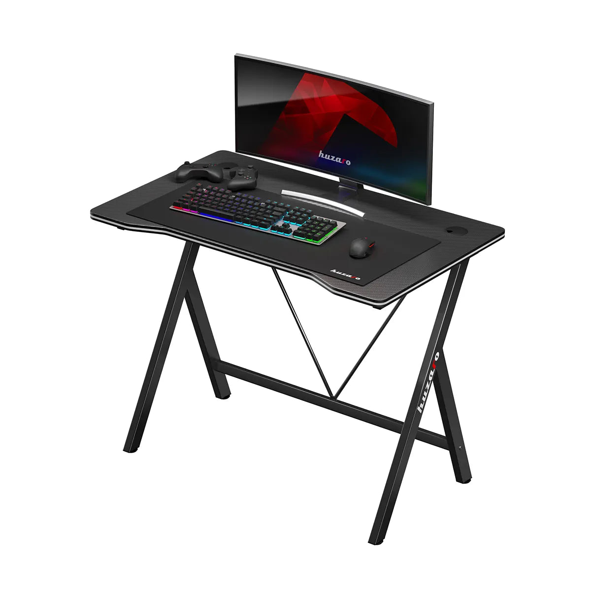 Huzaro Hero 1.4 Black gamingbureau, 100 cm