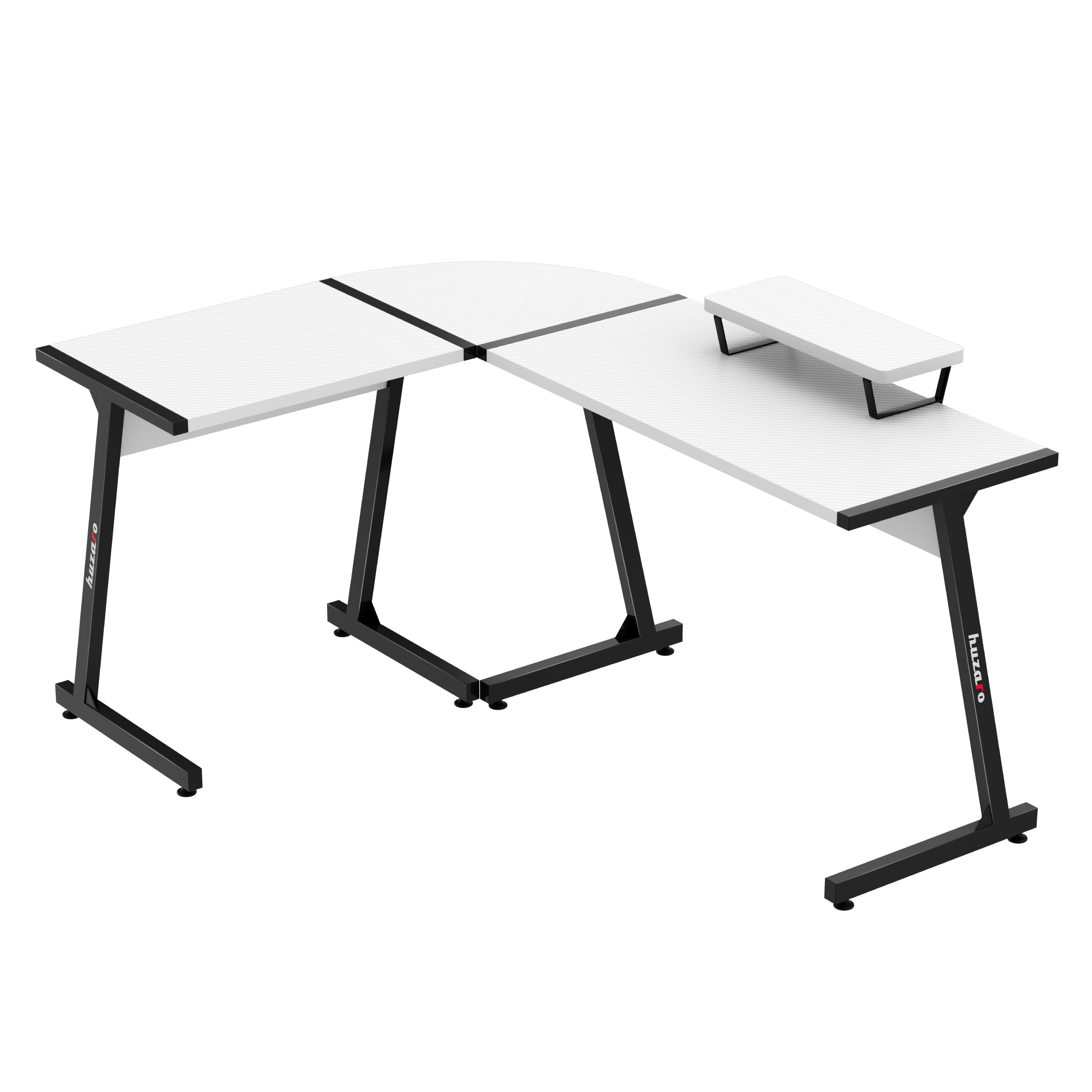 Huzaro Hero 6.0 White gamingbureau, 147 cm