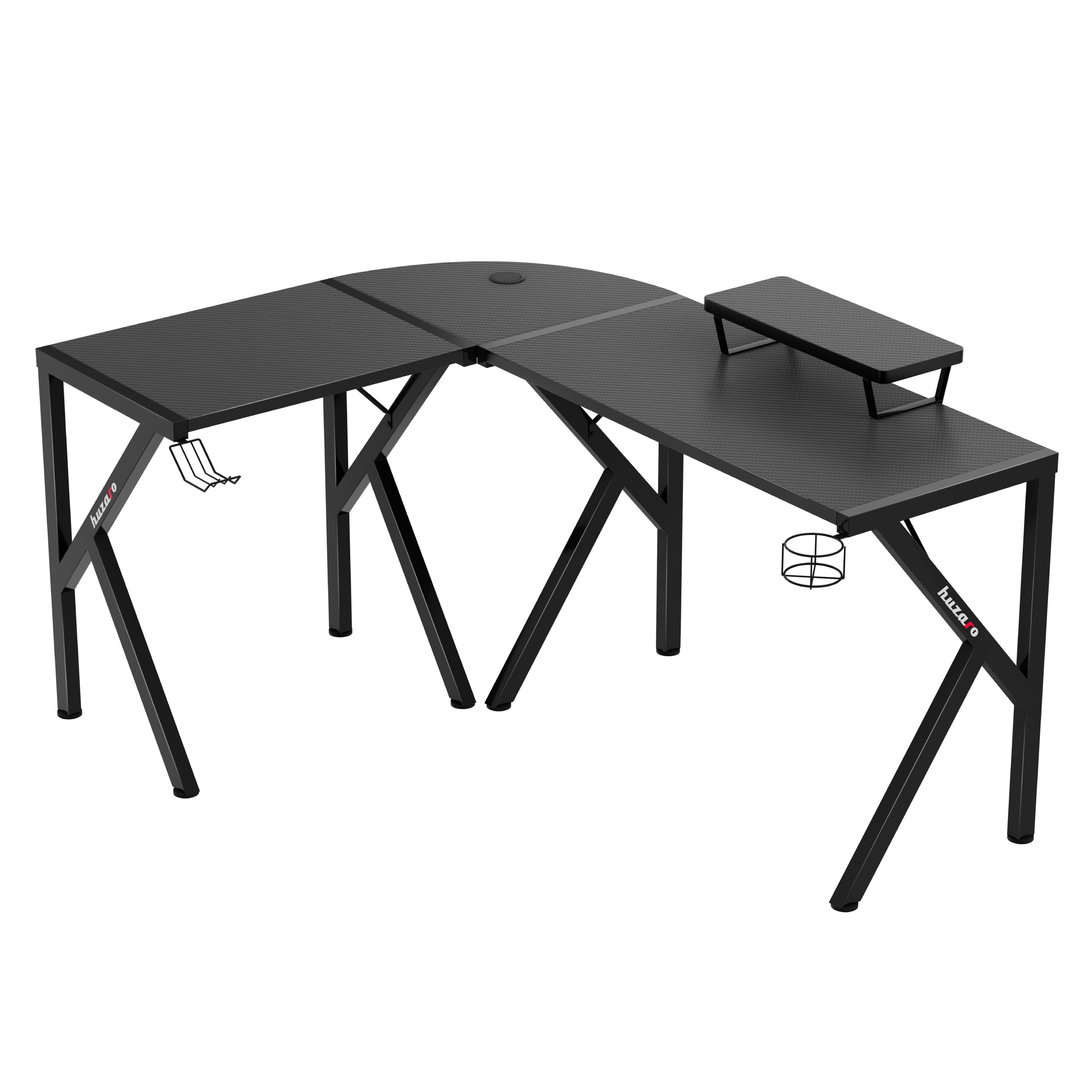 Huzaro Hero 6.3 Black gamingbureau, 154 cm