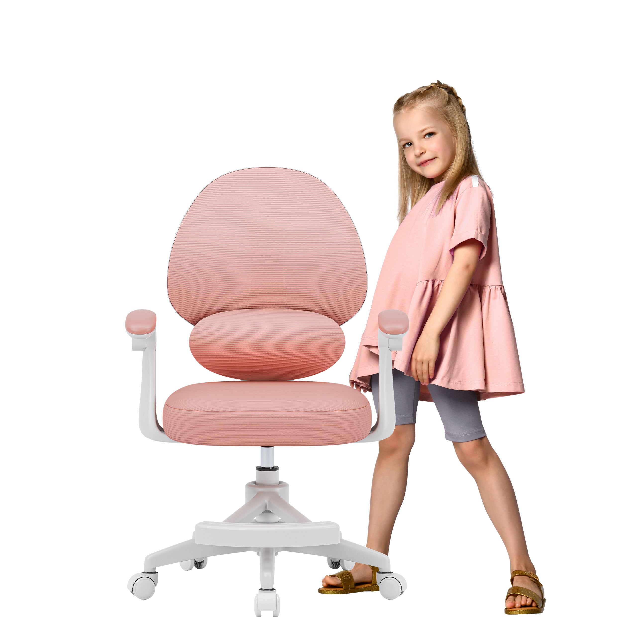 Mark Adler Junior 4.5 Pink bureaustoel voor kinderen