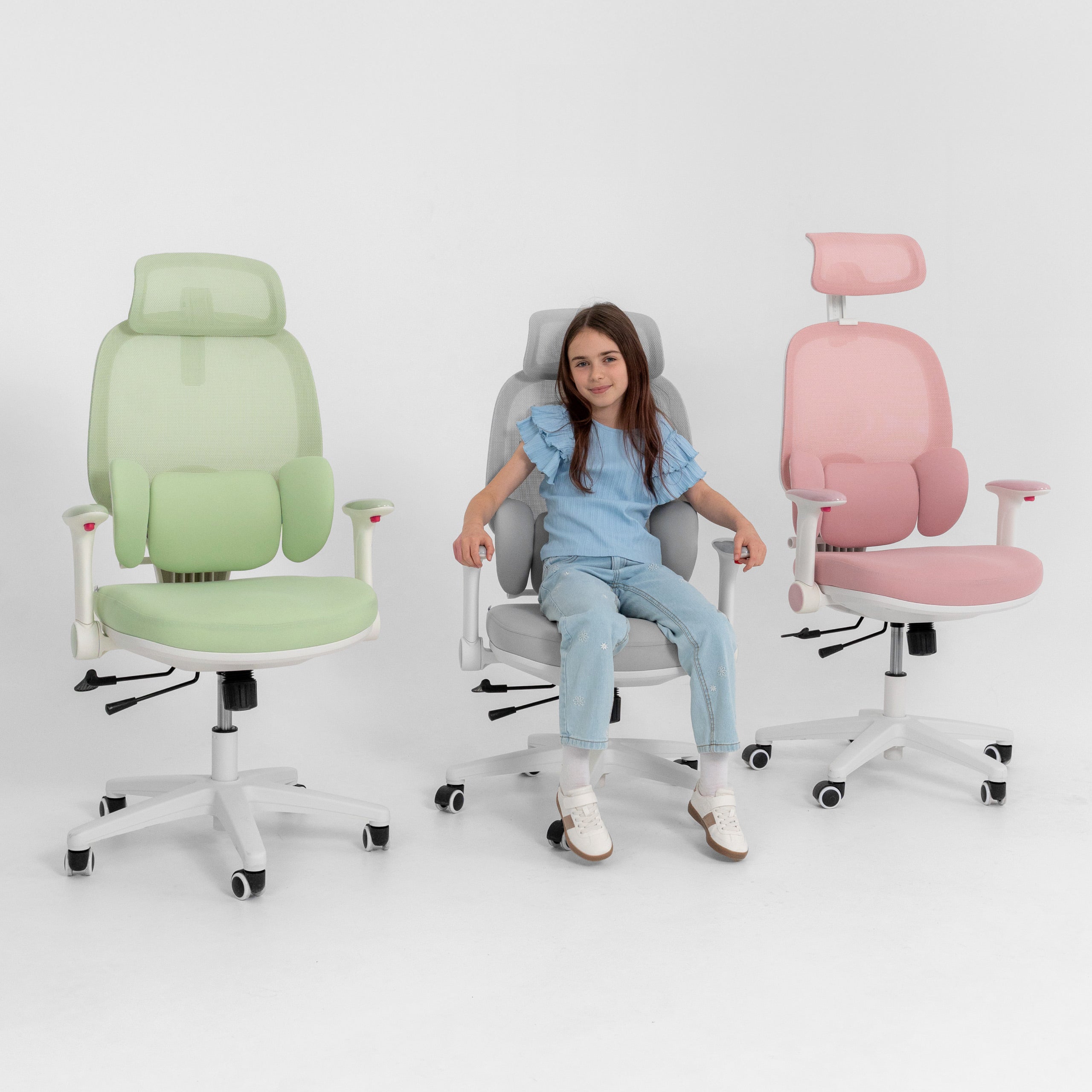 Ergonomische kinderfauteuil Mark Adler Junior 6.3 Pink