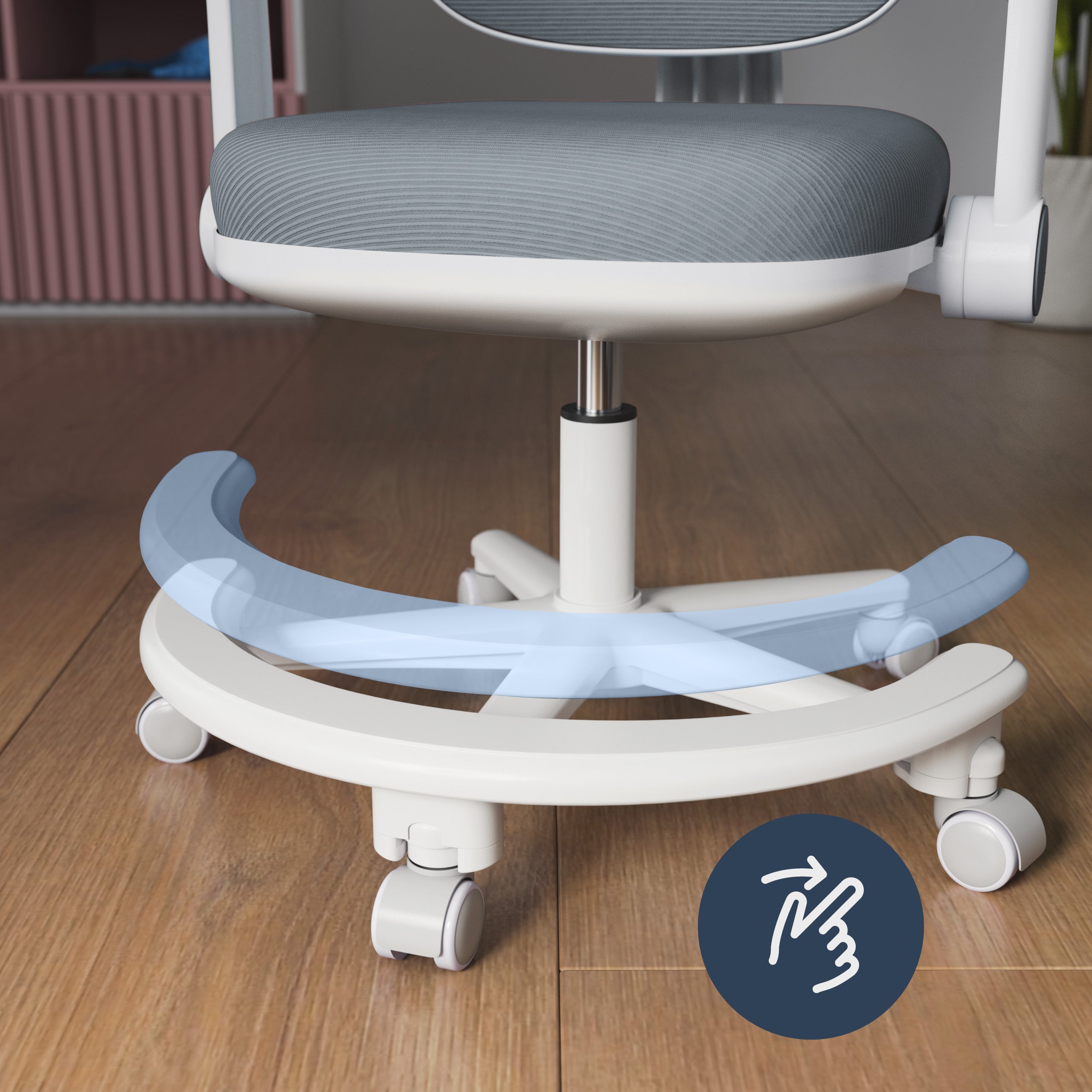 Ergonomische bureaustoel voor kinderen: Mark Adler Junior 3.6 Grey