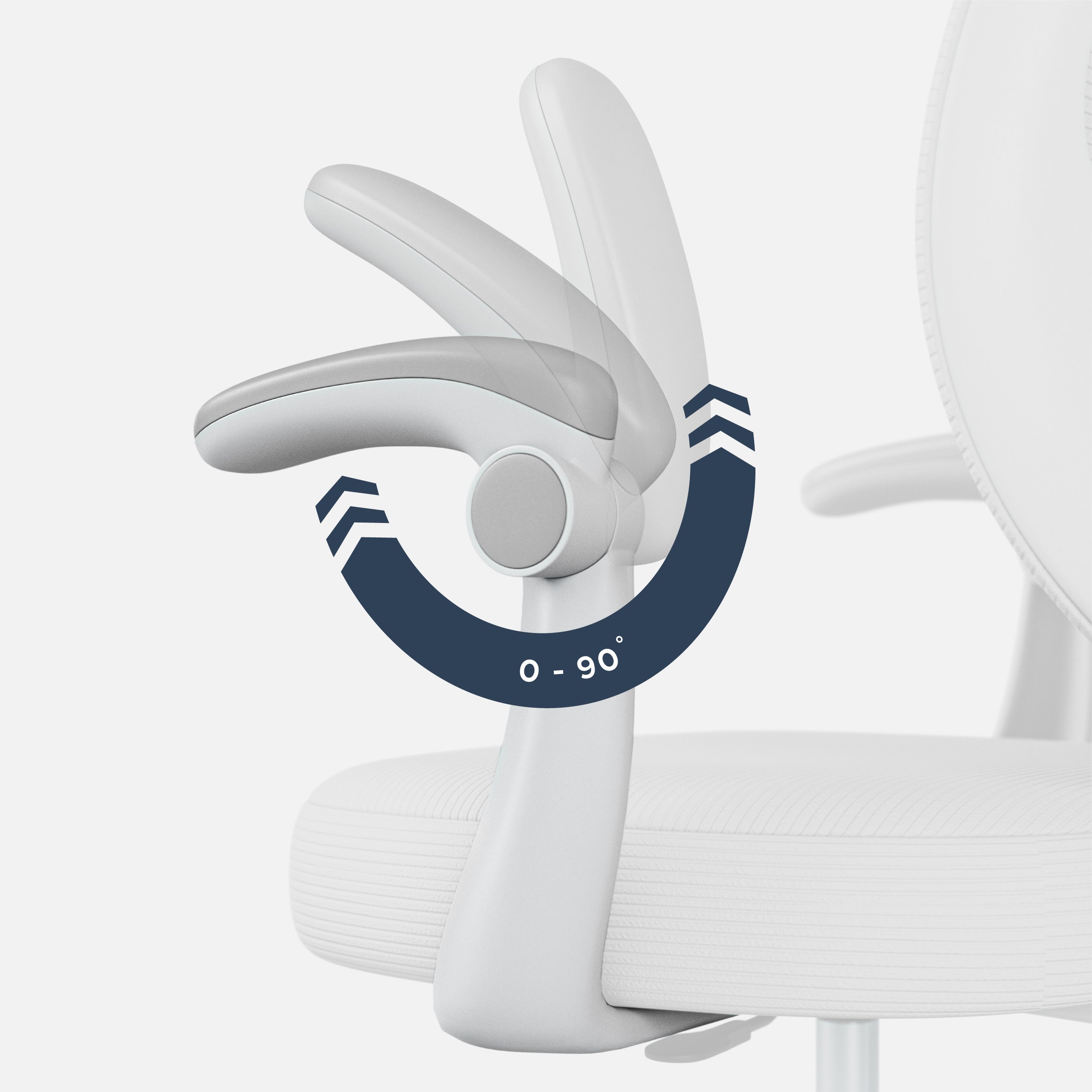Mark Adler Junior 3.1 Grey draaistoel voor kinderen
